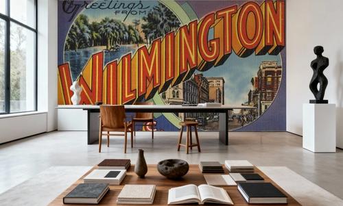 Greetings from Wilmington - Screenprint Postcard