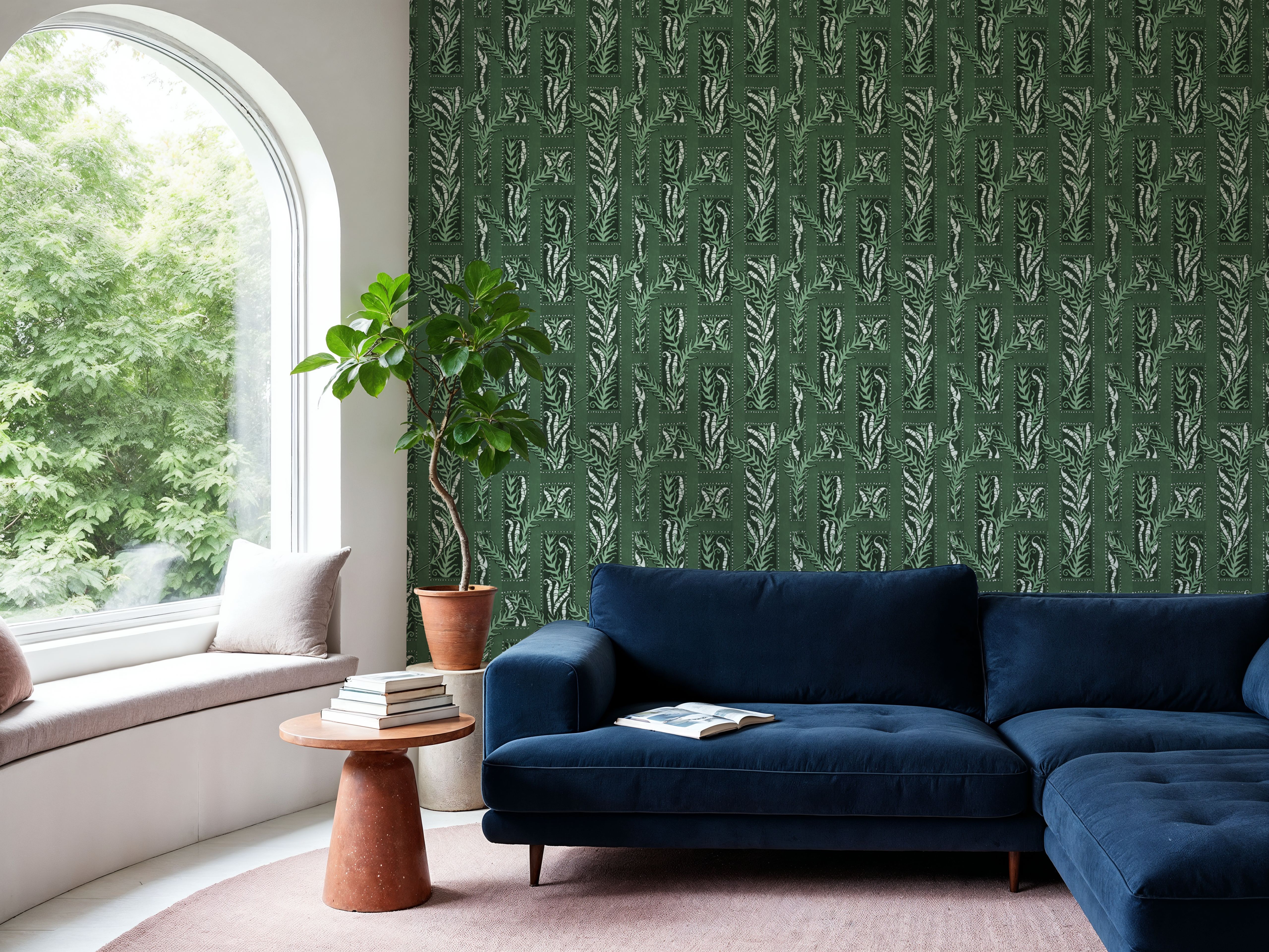 Samarkand Ferns, Juniper Green