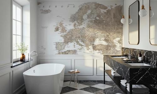 Europe Map Detailed - Abey