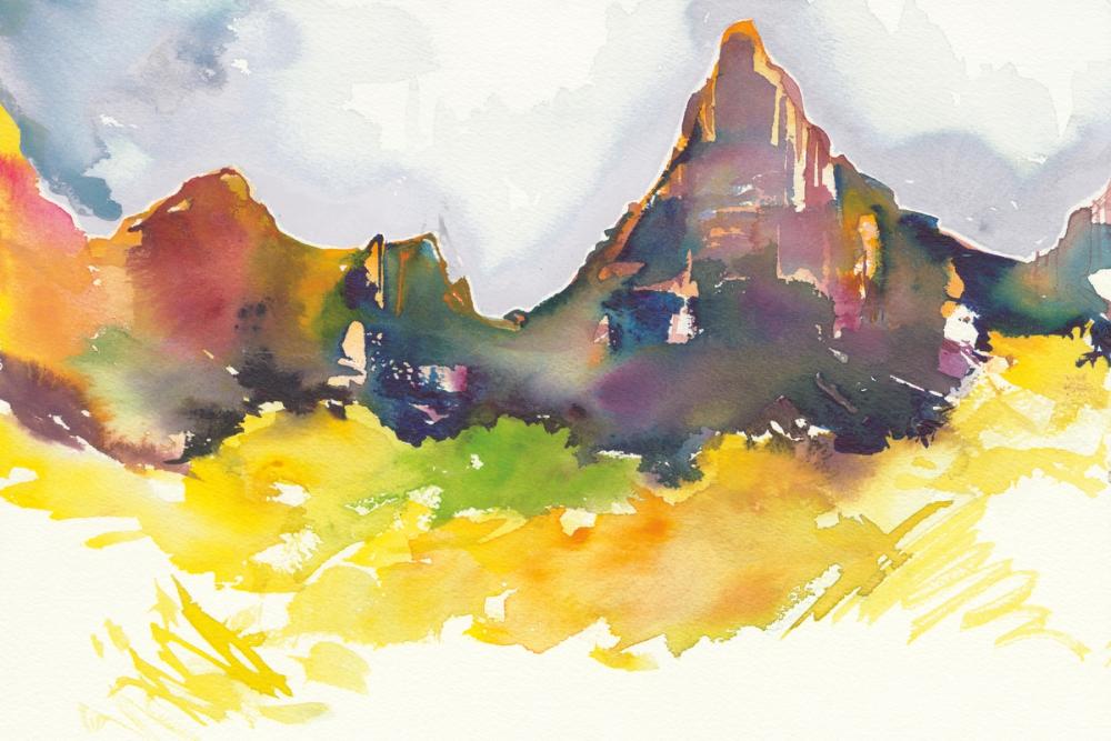 Western Slope Watercolor