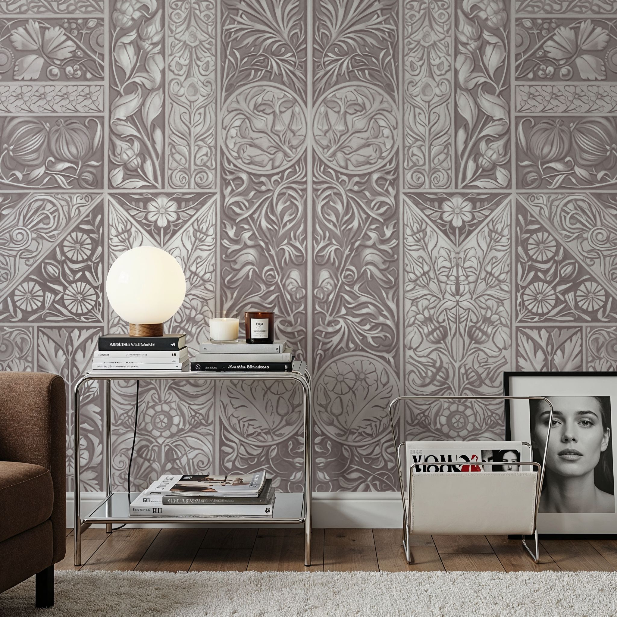 Flower Collection, Rosy Beige