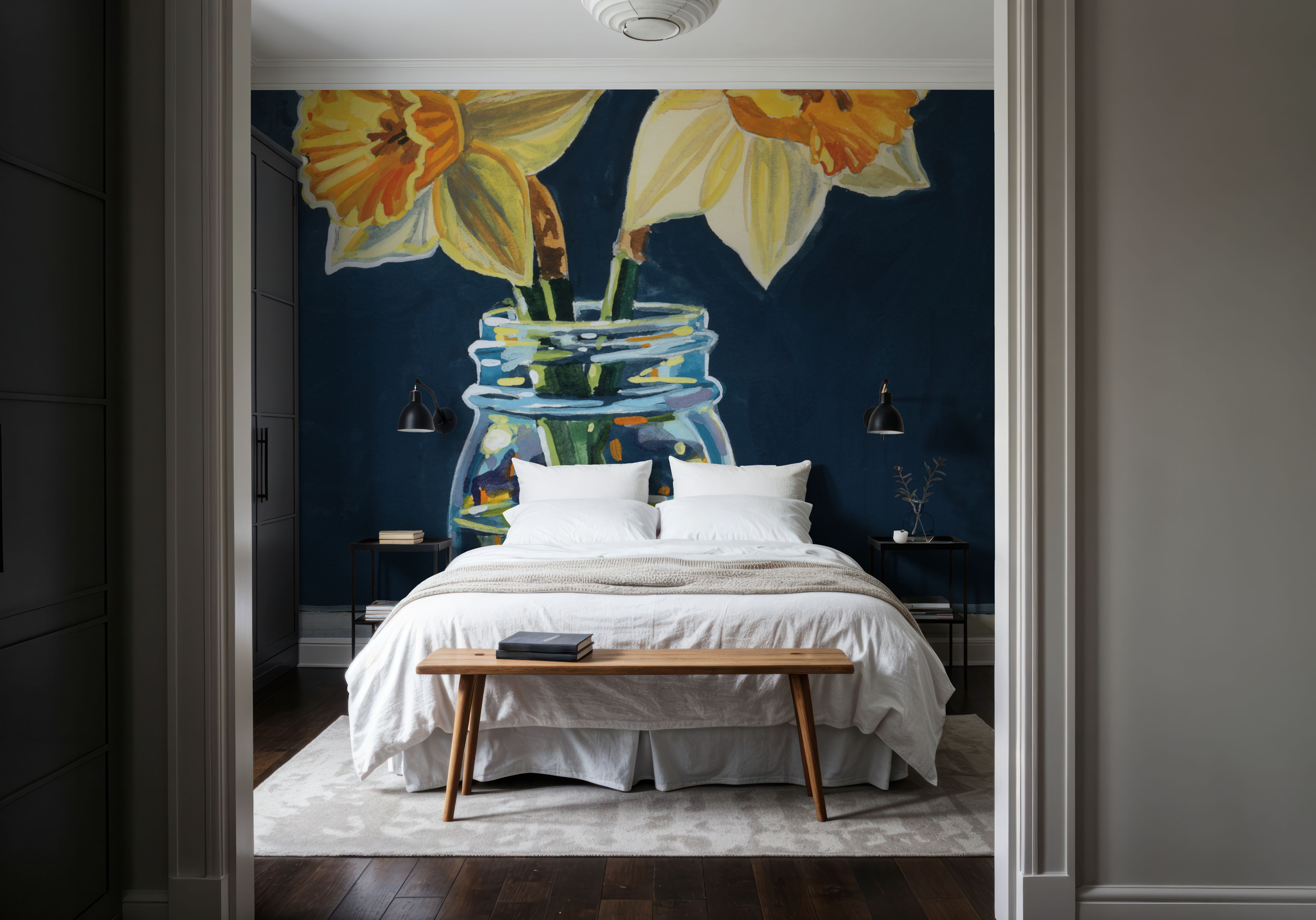 Daffodils on The Window Sill