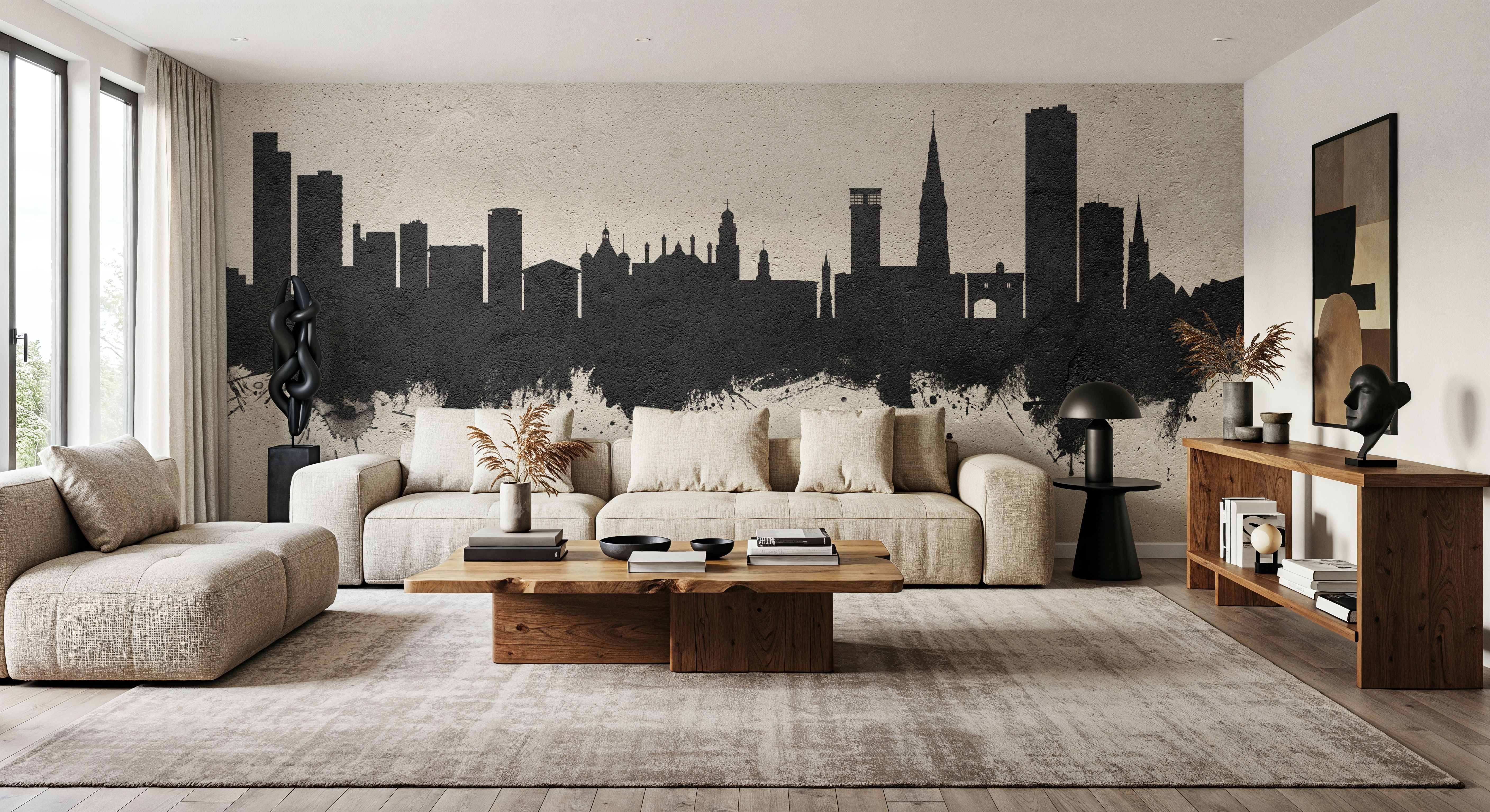 Leicester England Skyline Concrete