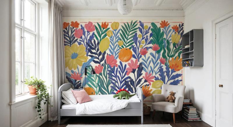 Cirkus Cyprus wallpaper mural 100% PVC-free and non-toxic