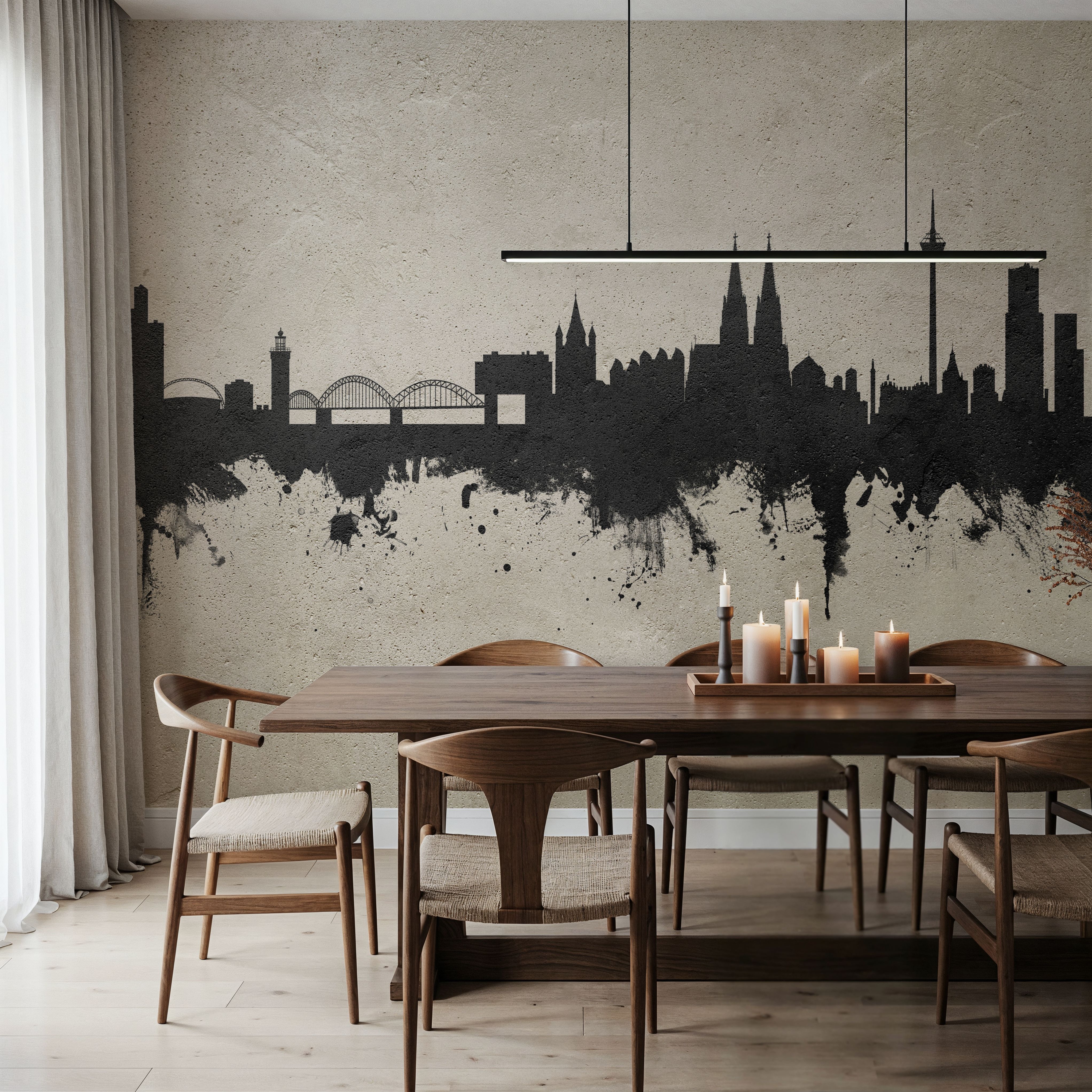 Cologne Germany Skyline Concrete