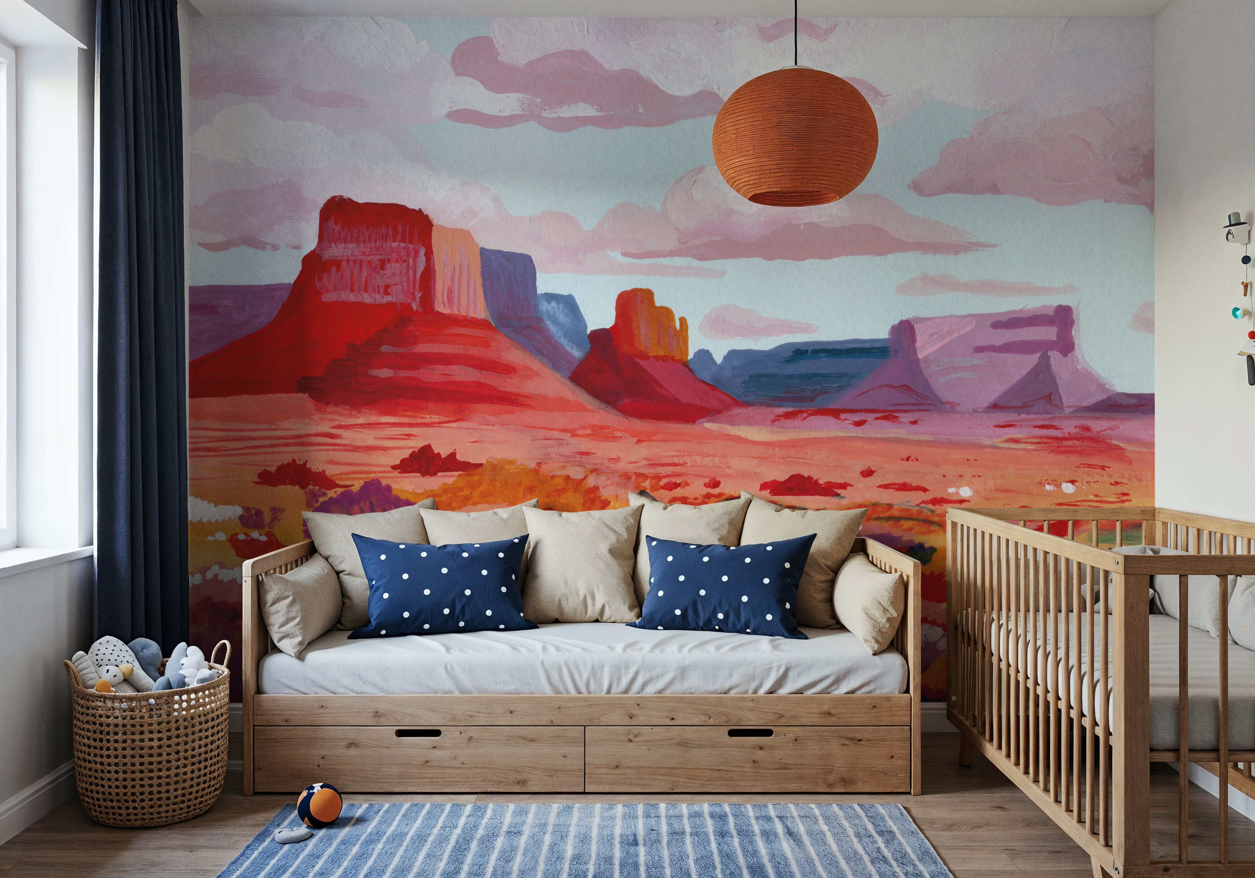 Desert in Bloom, Tapet