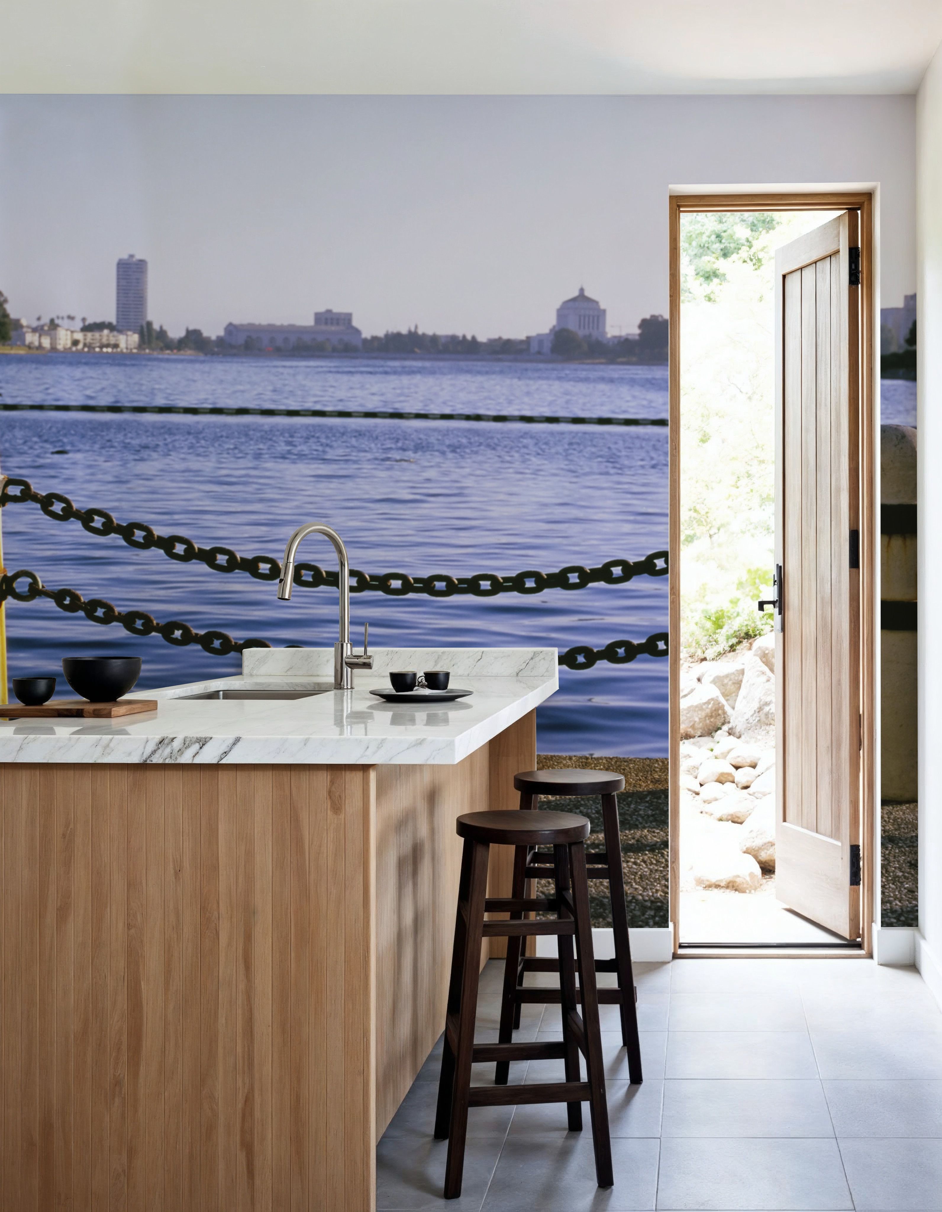 Urban Waterfront Serenity