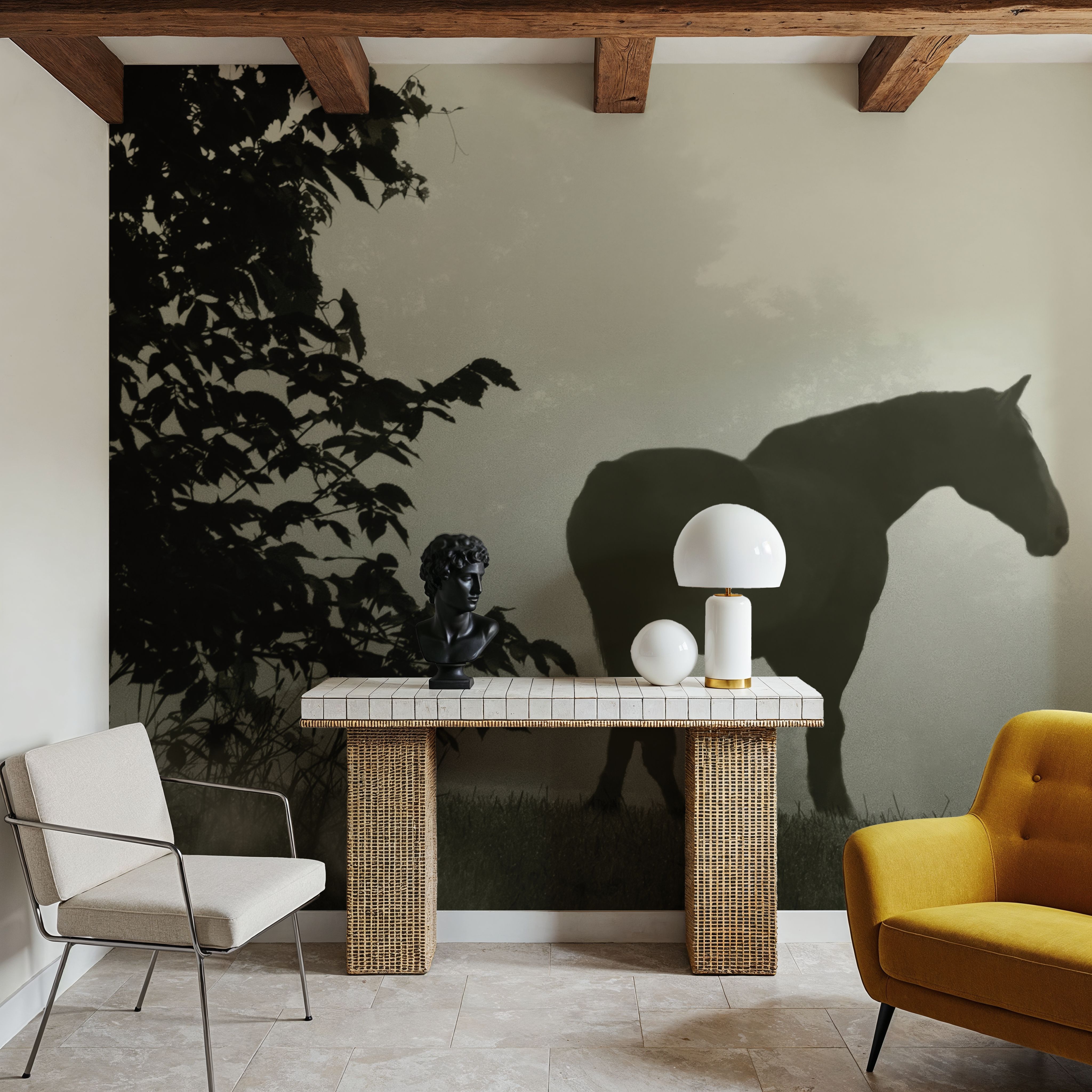 Morning Meadow Horses II