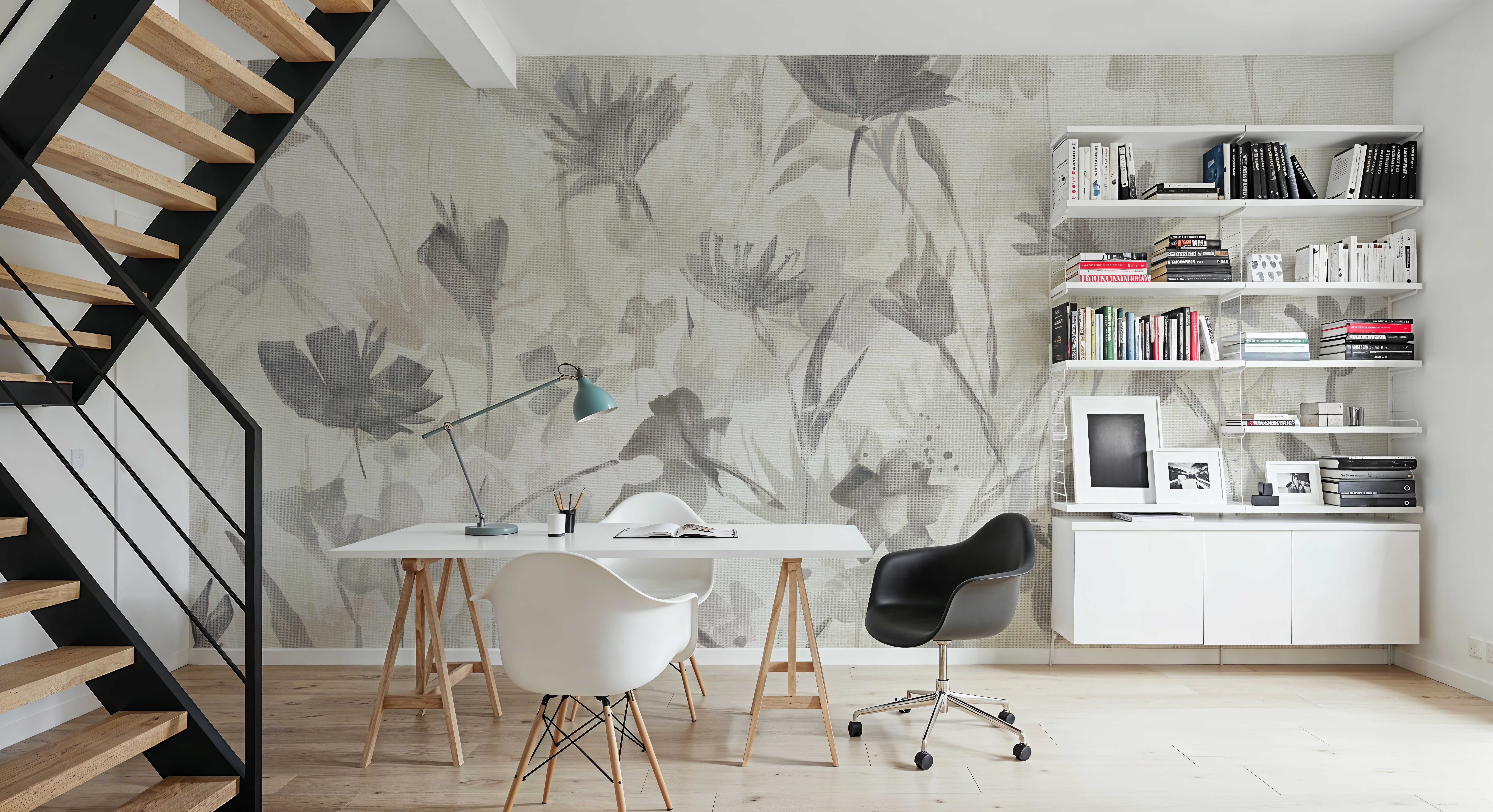 Garden Shadows III Purple Grey