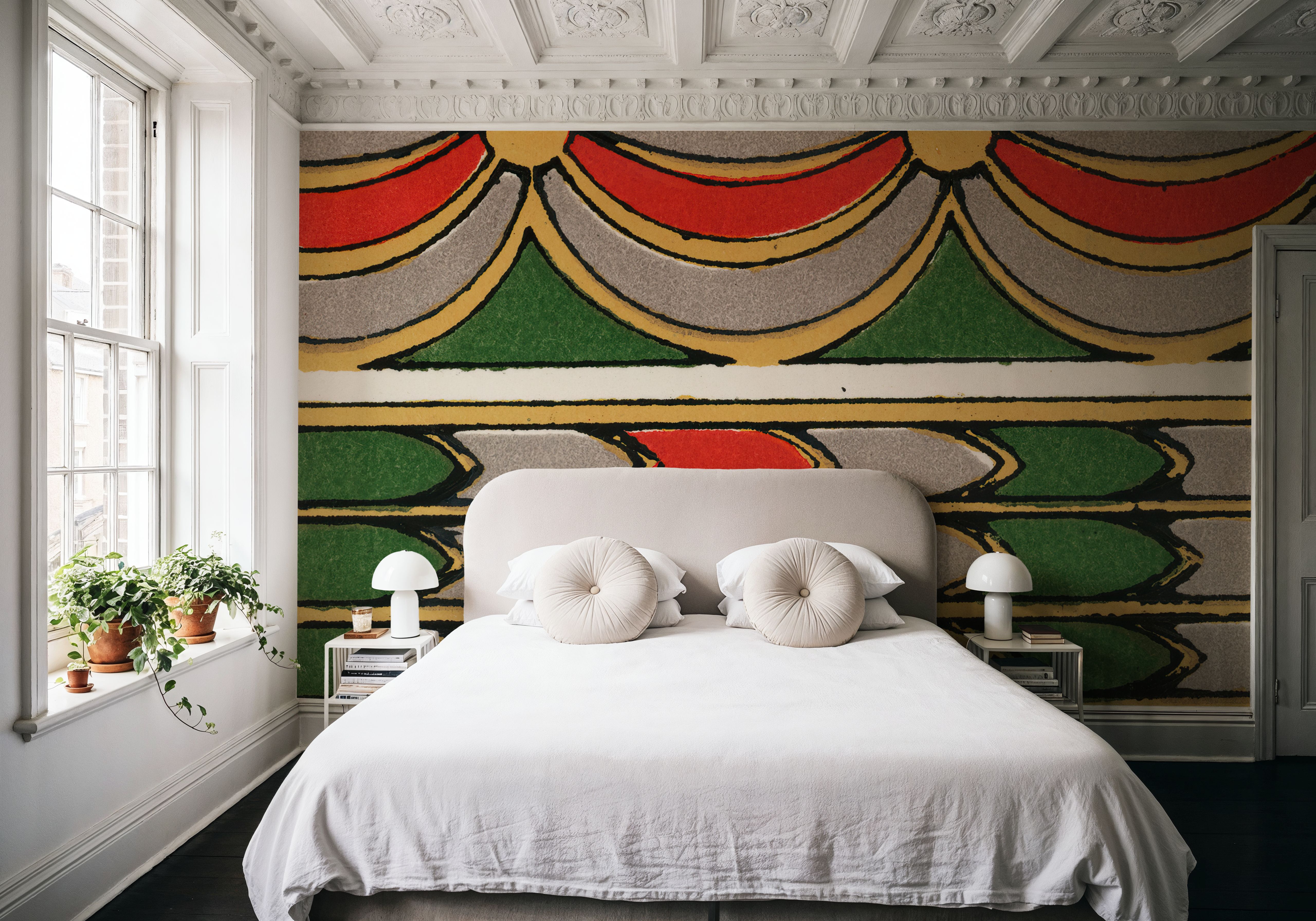 Egyptian Ornaments - Nephthys, Wallpaper