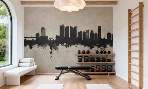 Fort Lauderdale Florida Skyline Concrete