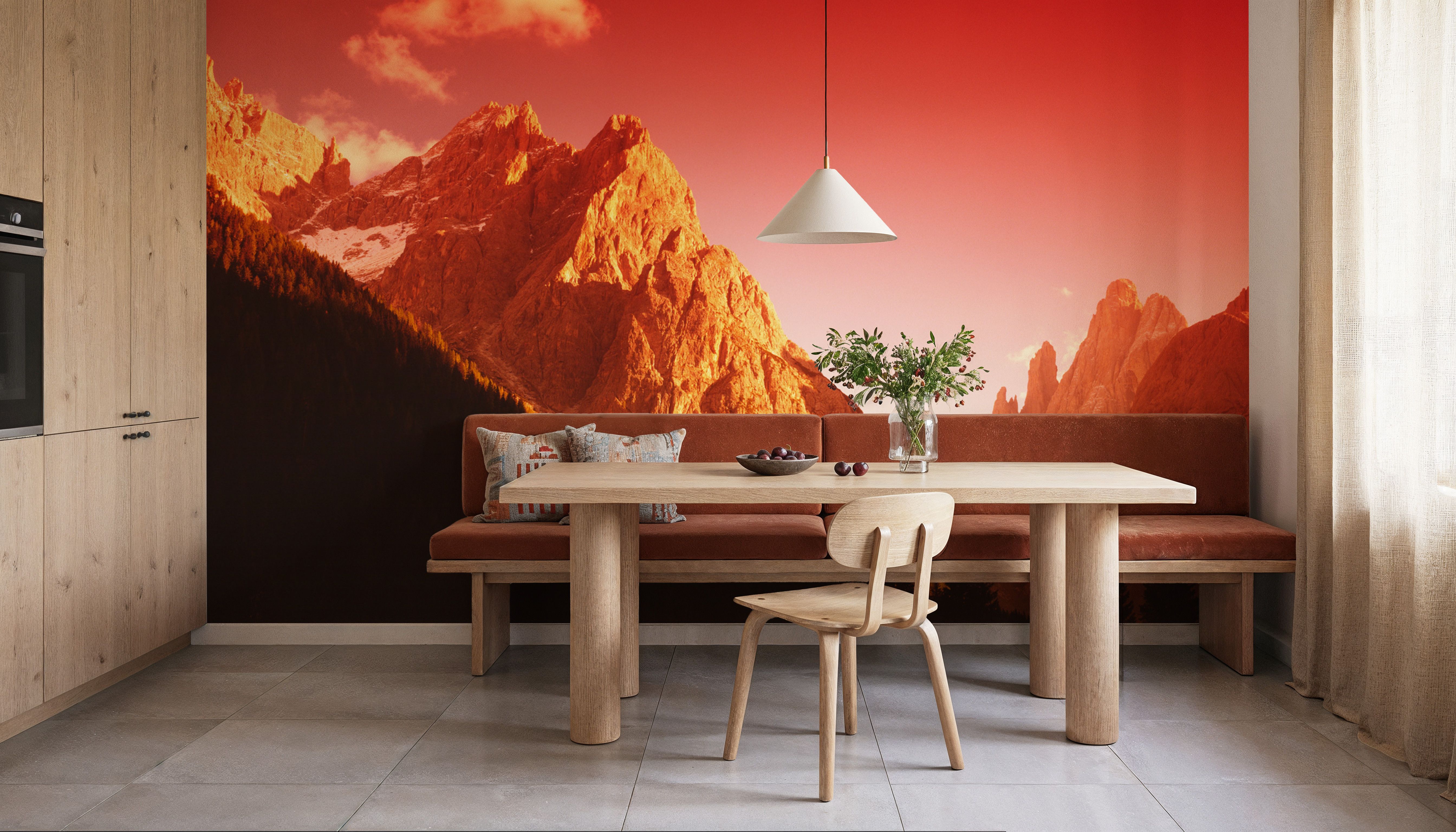 Crimson Peaks, Wallpaper