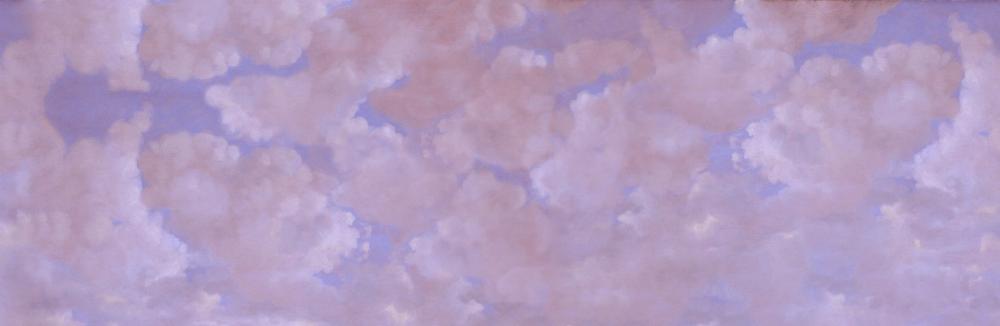 Painted Dreamy Clouds, Aura Indigo
