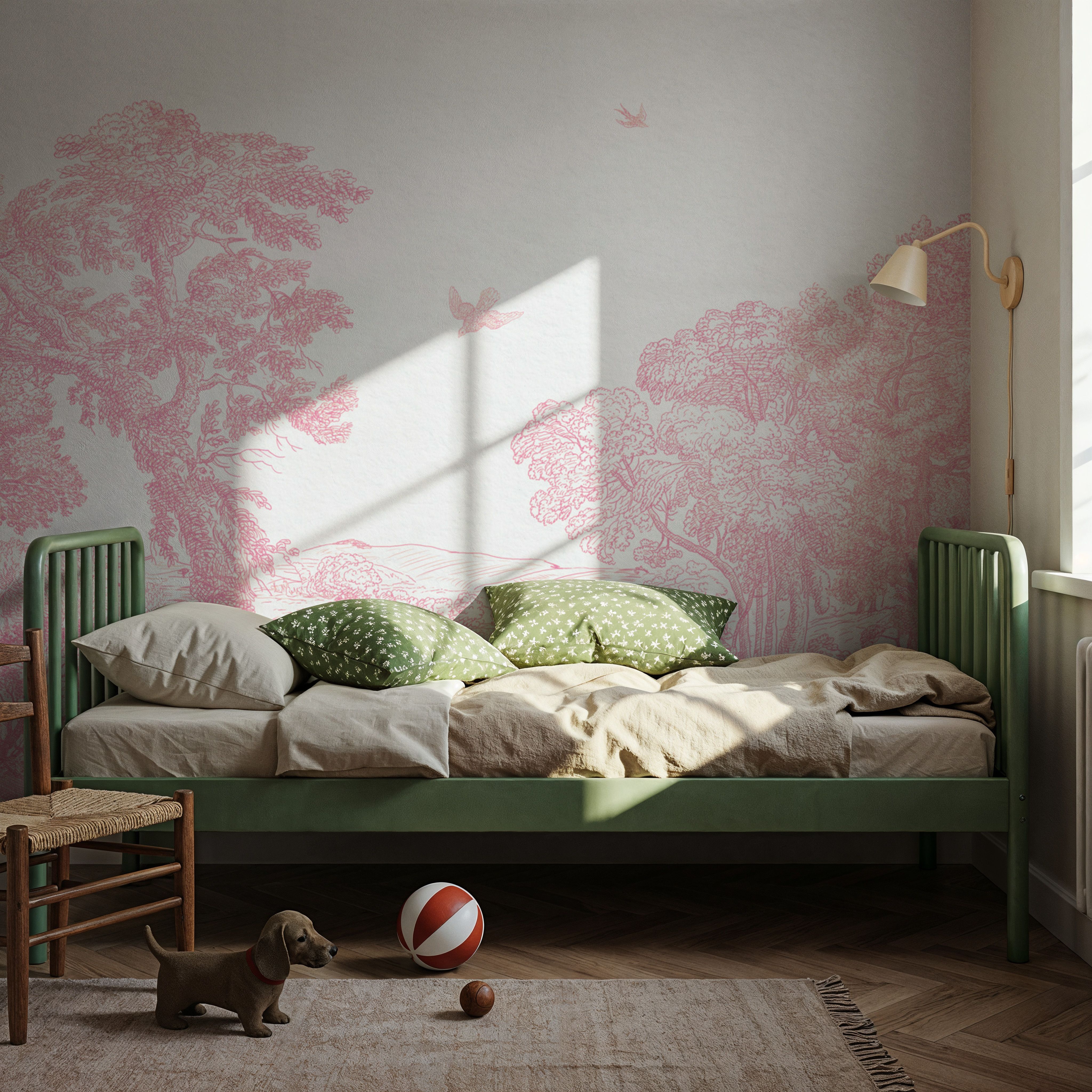 French Landscape, Pink Blush