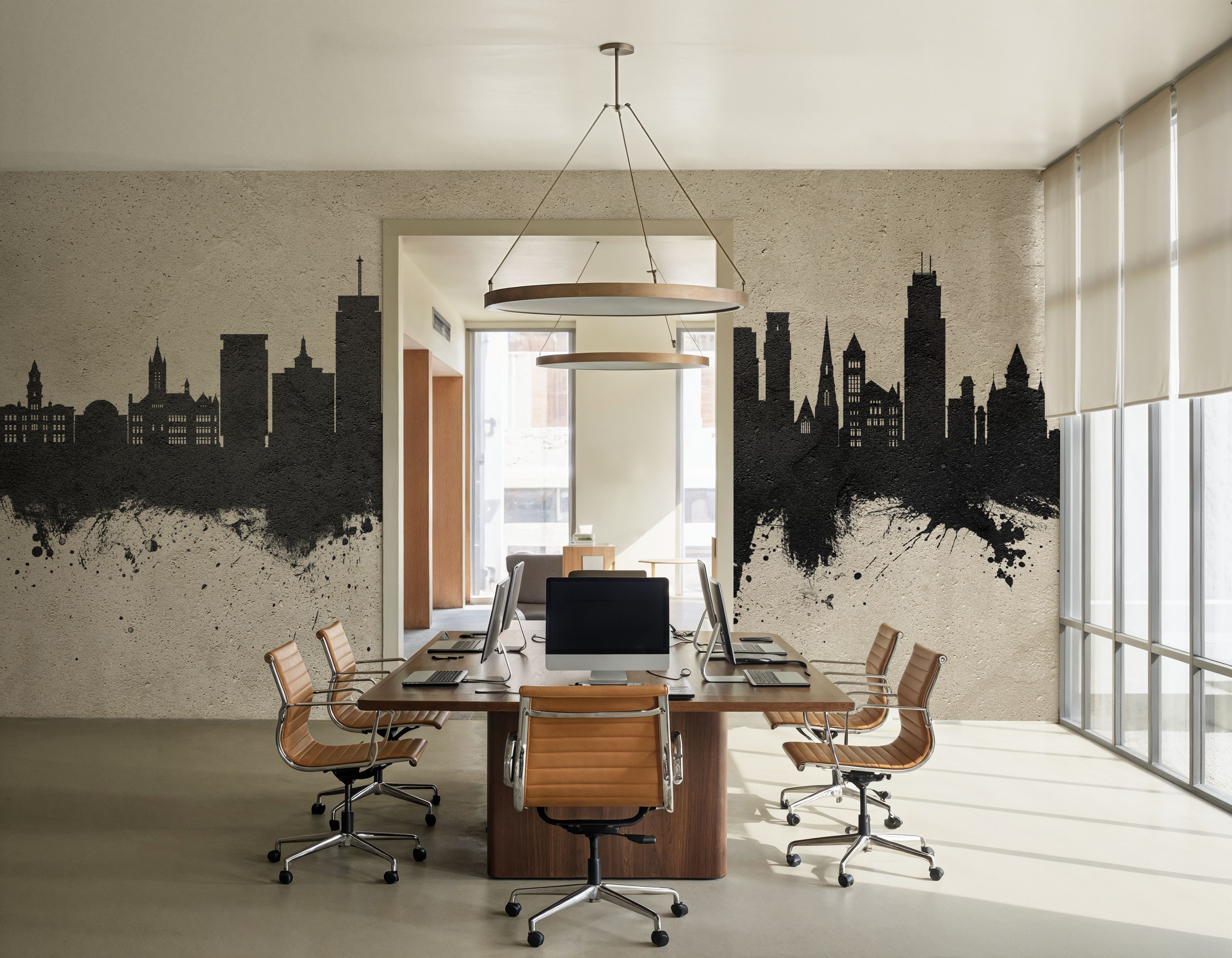 Syracuse New York Skyline Concrete