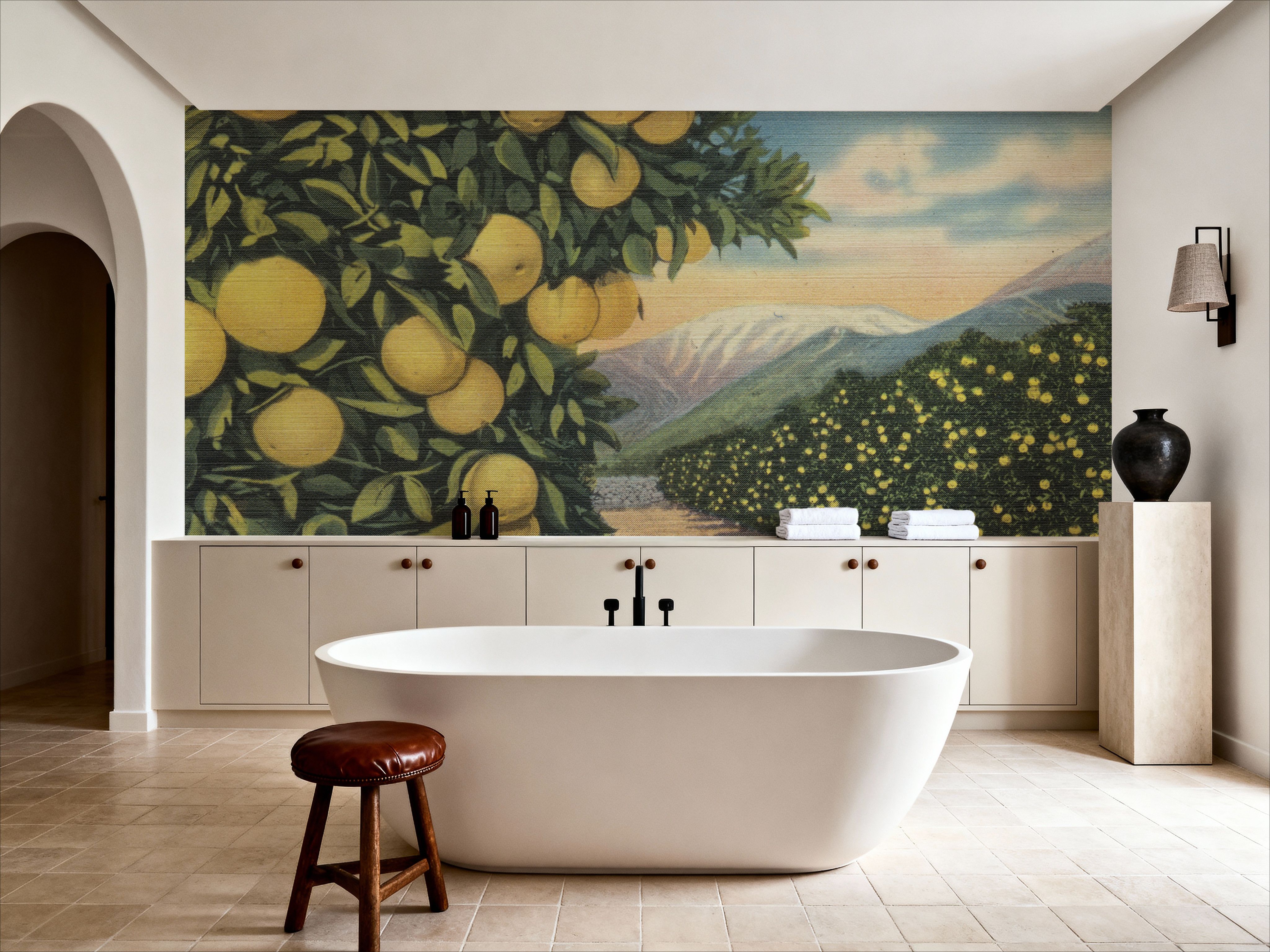 Greetings from Grapefruits - Screenprint Postcard