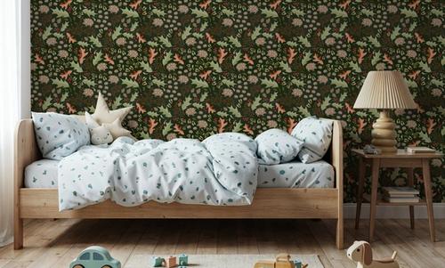 Autumn Hedgehogs, Dark Green