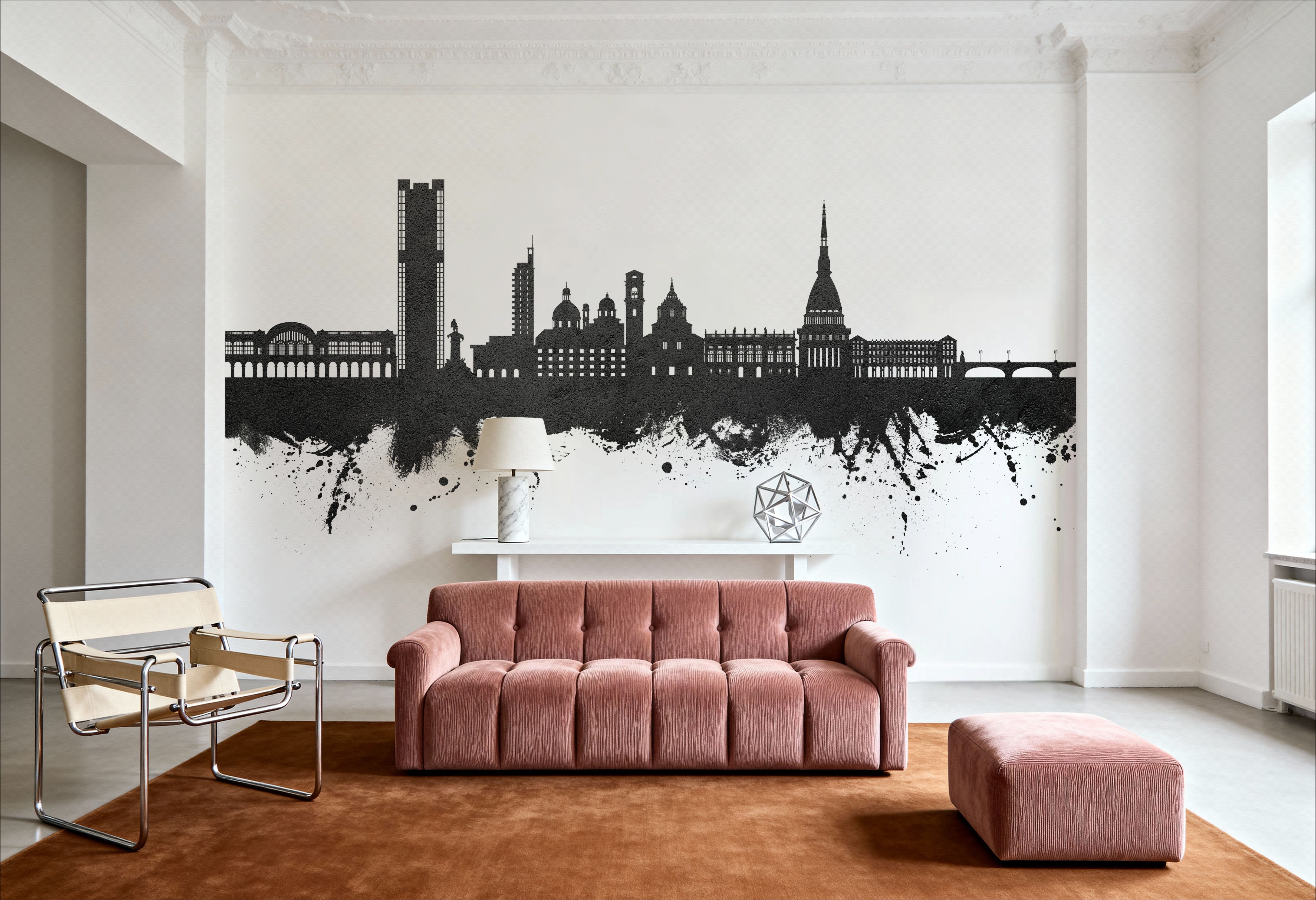 Turin Italy Black & White