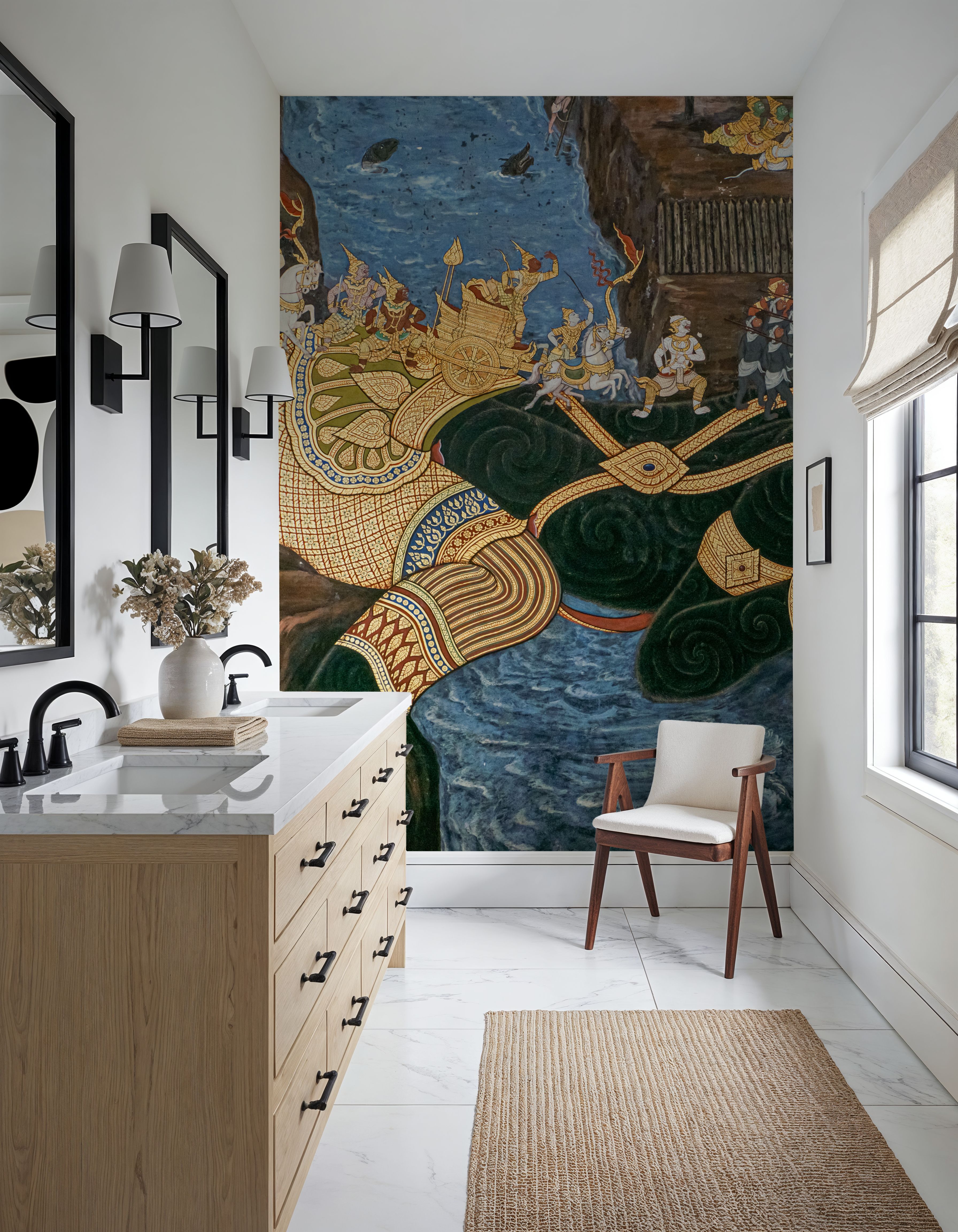 Hanuman, Thai Painting