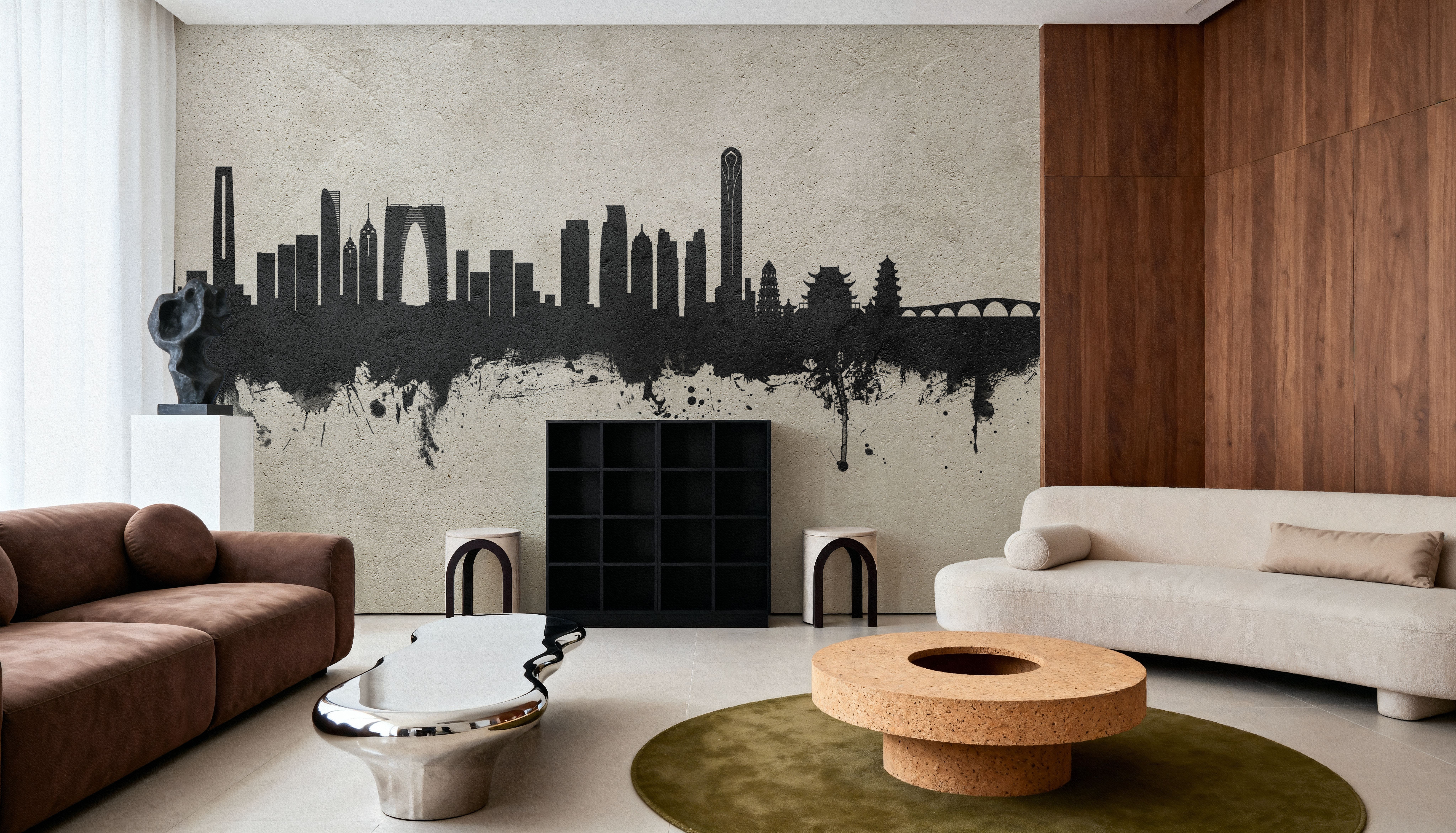 Suzhou China Skyline Concrete