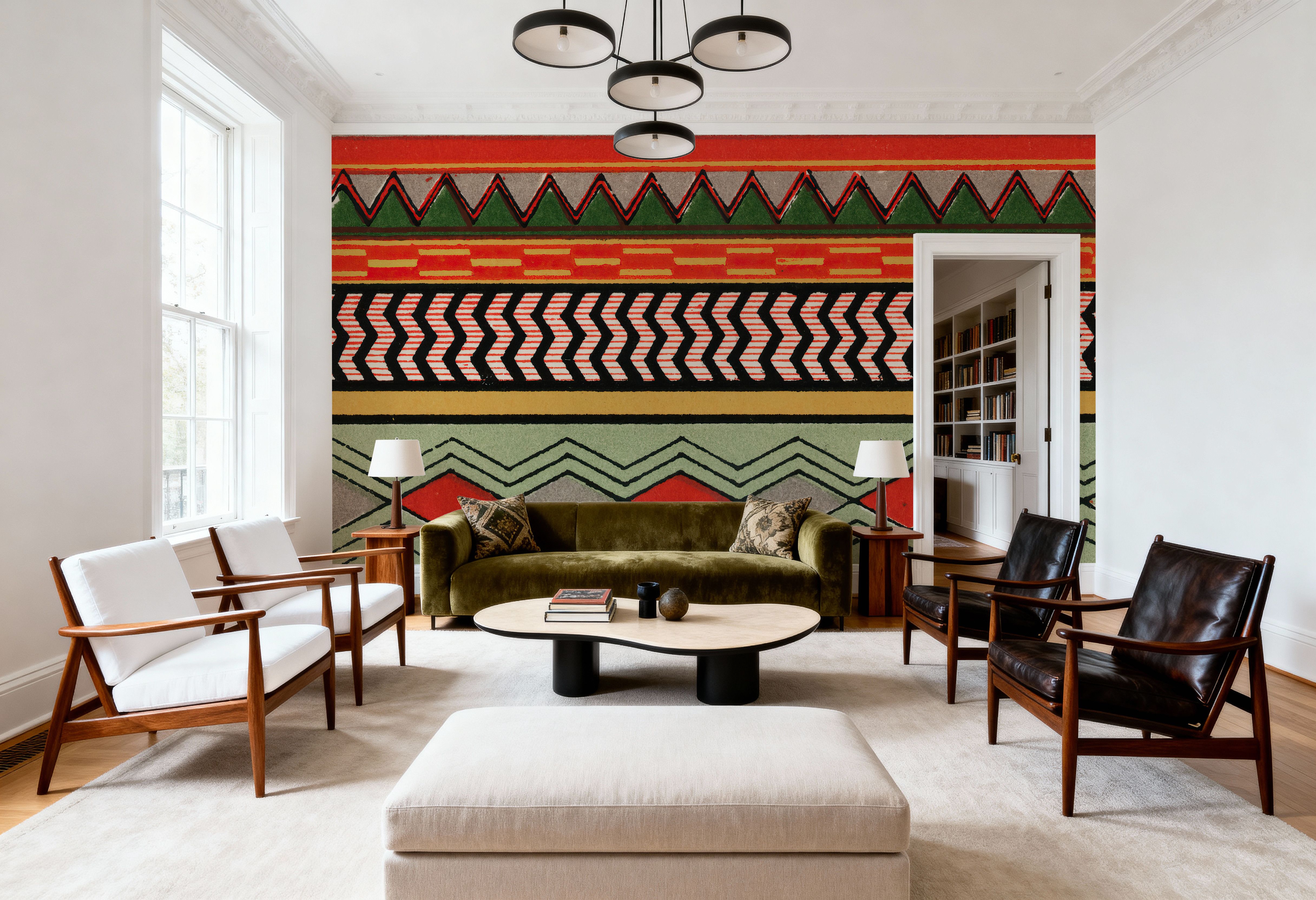 Egyptian Ornaments - Bastet, Wallpaper