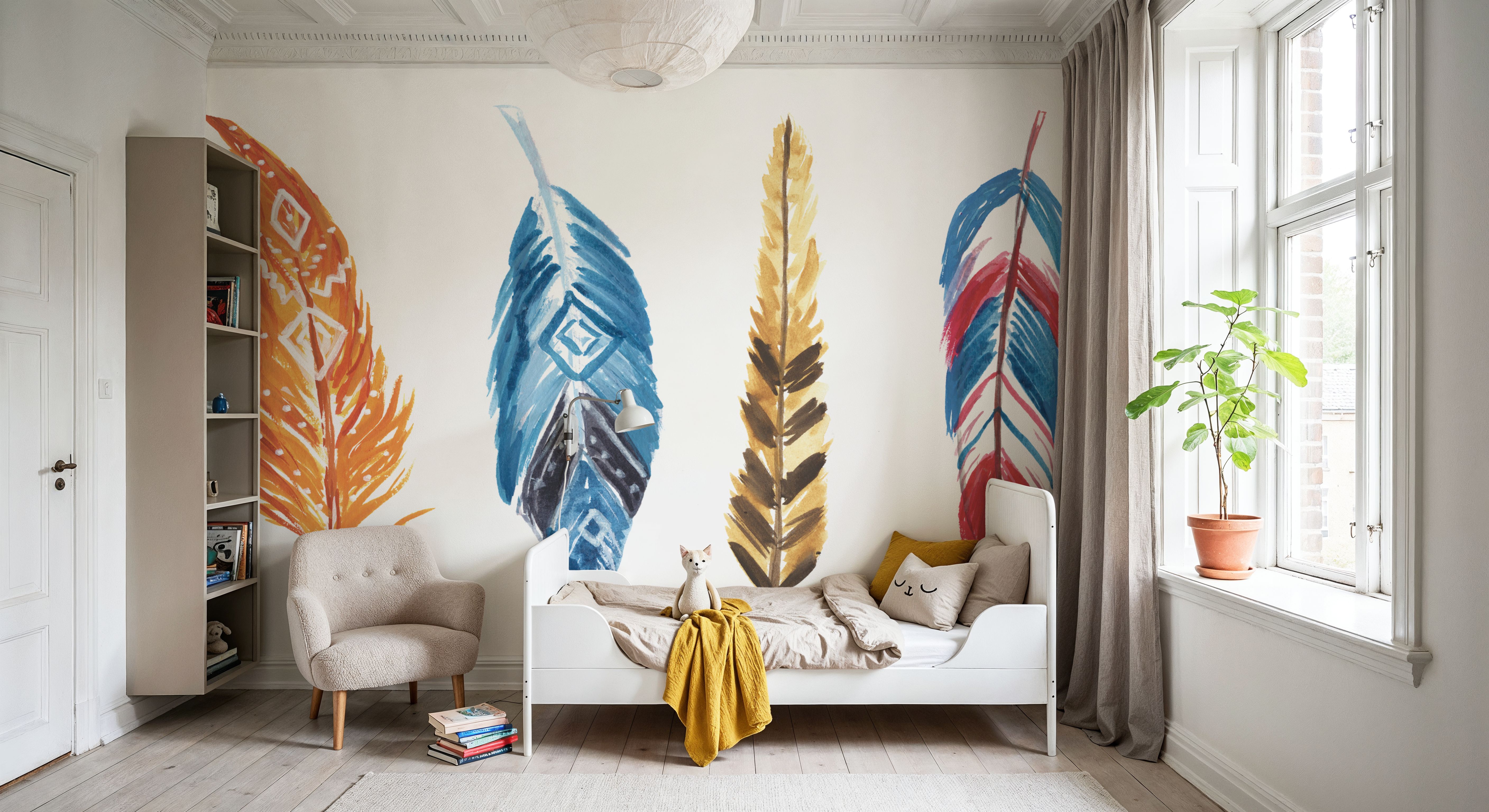 Rainbow Feathers II