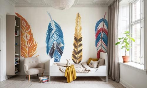 Rainbow Feathers II