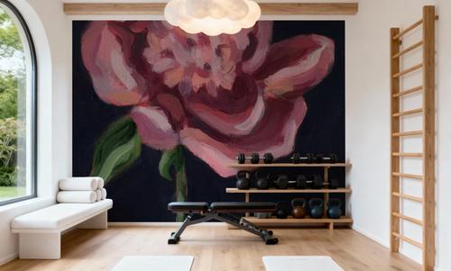 Peony in Black