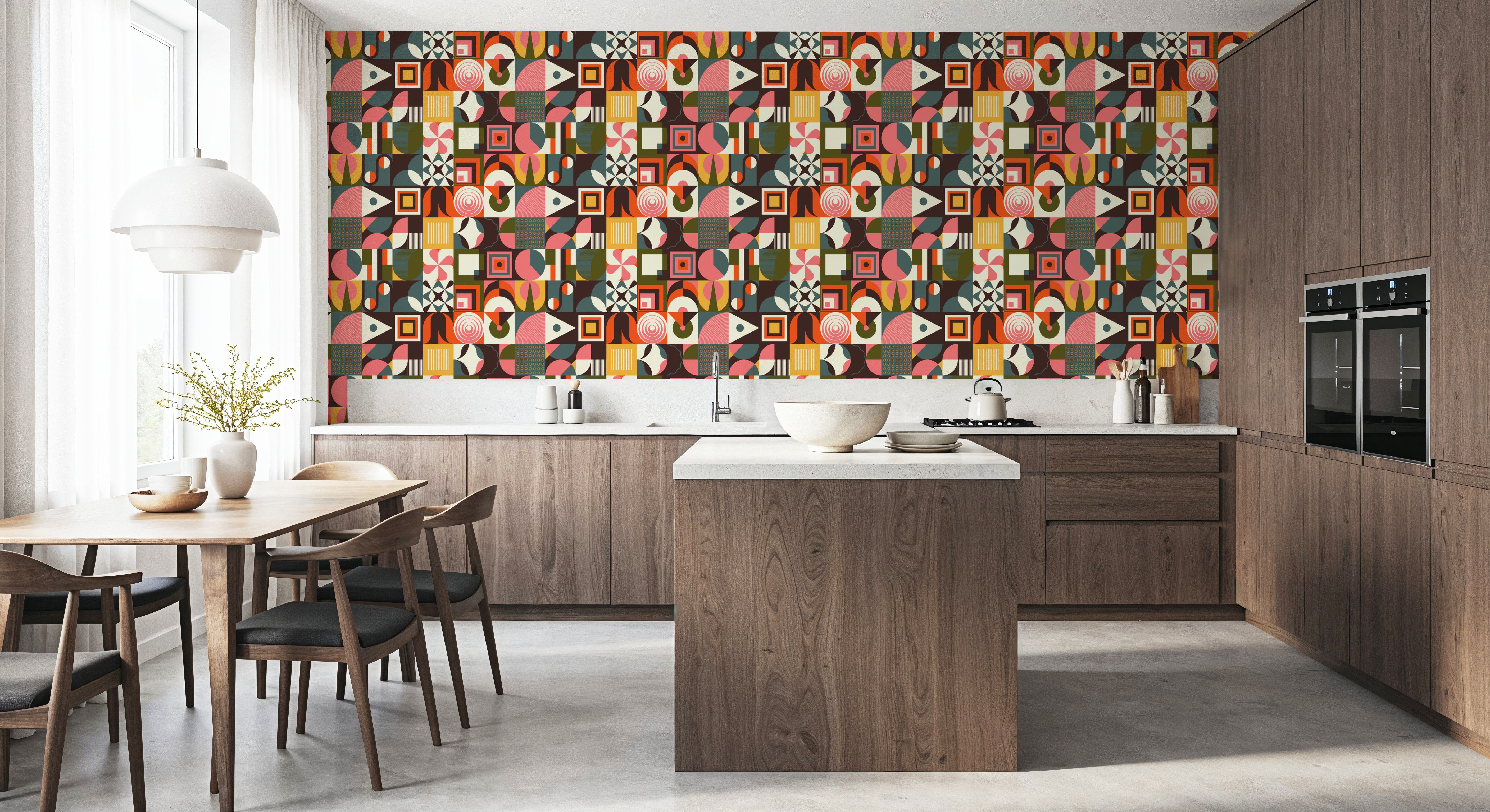 Mid Century Blocks Repeat