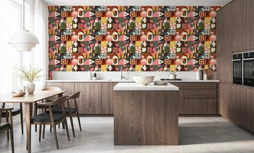 Mid Century Blocks Repeat