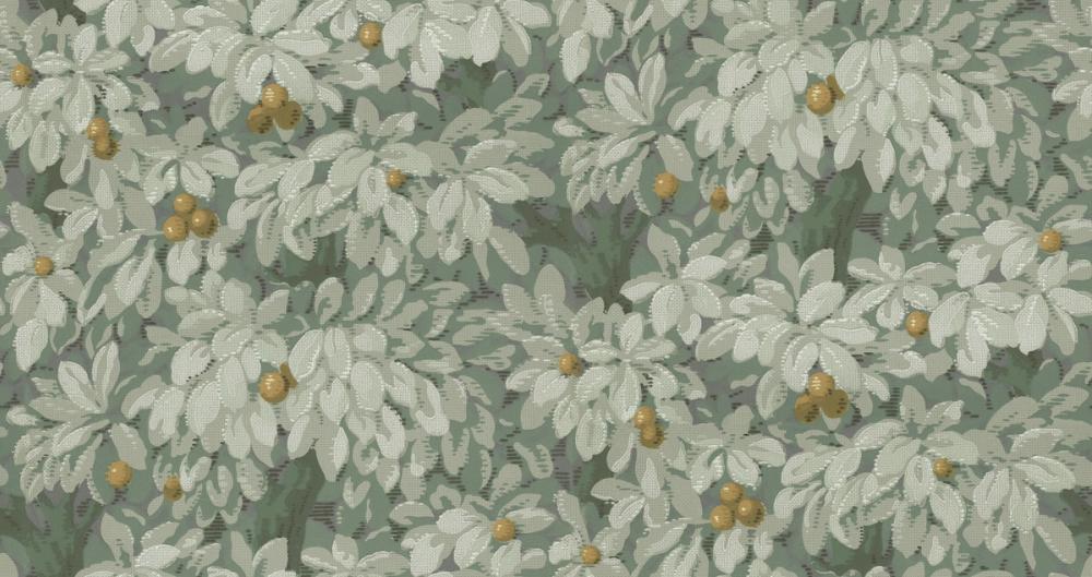 Fruit Tree Bower, Yellow on Laurel