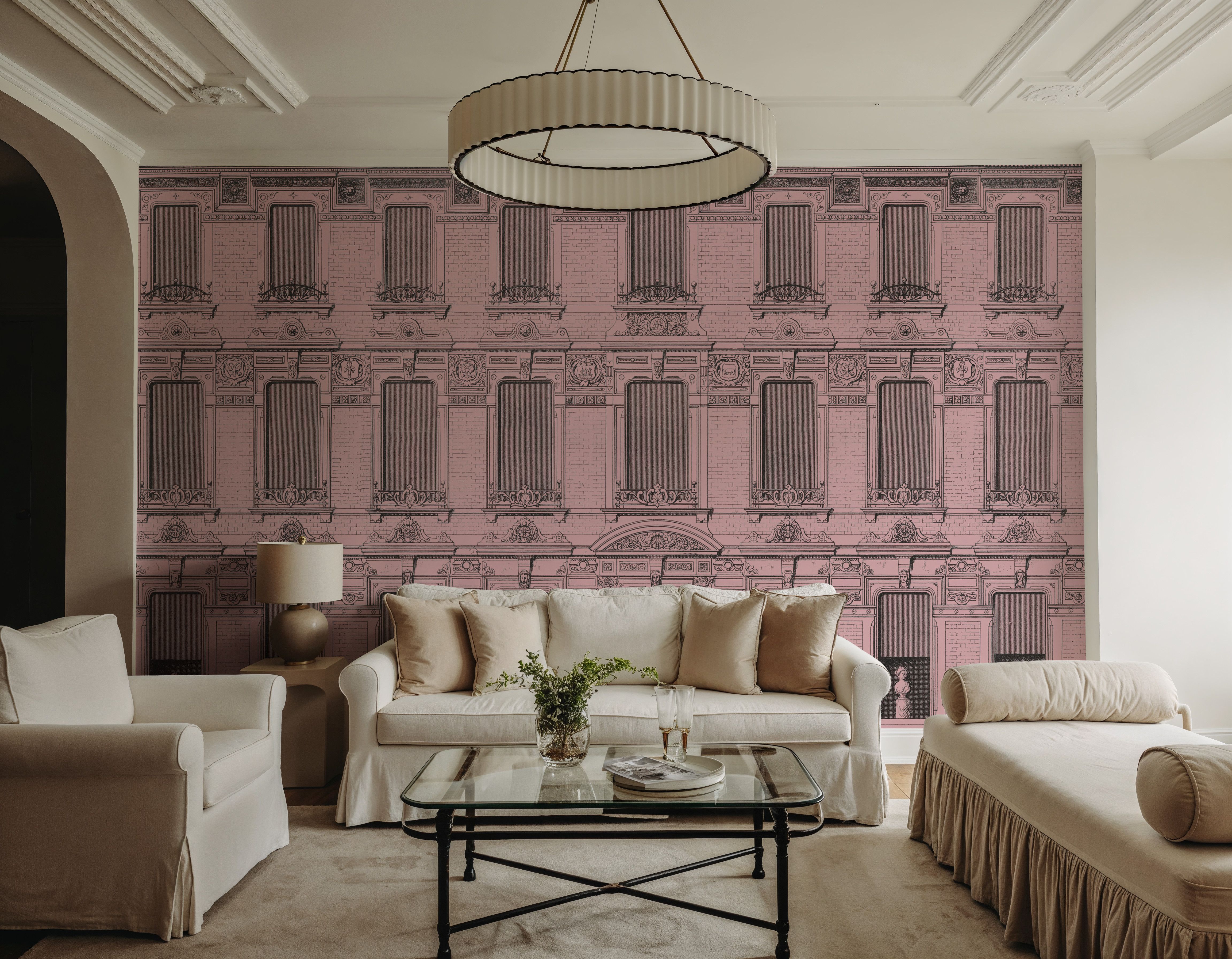 Vintage Facade, Pink