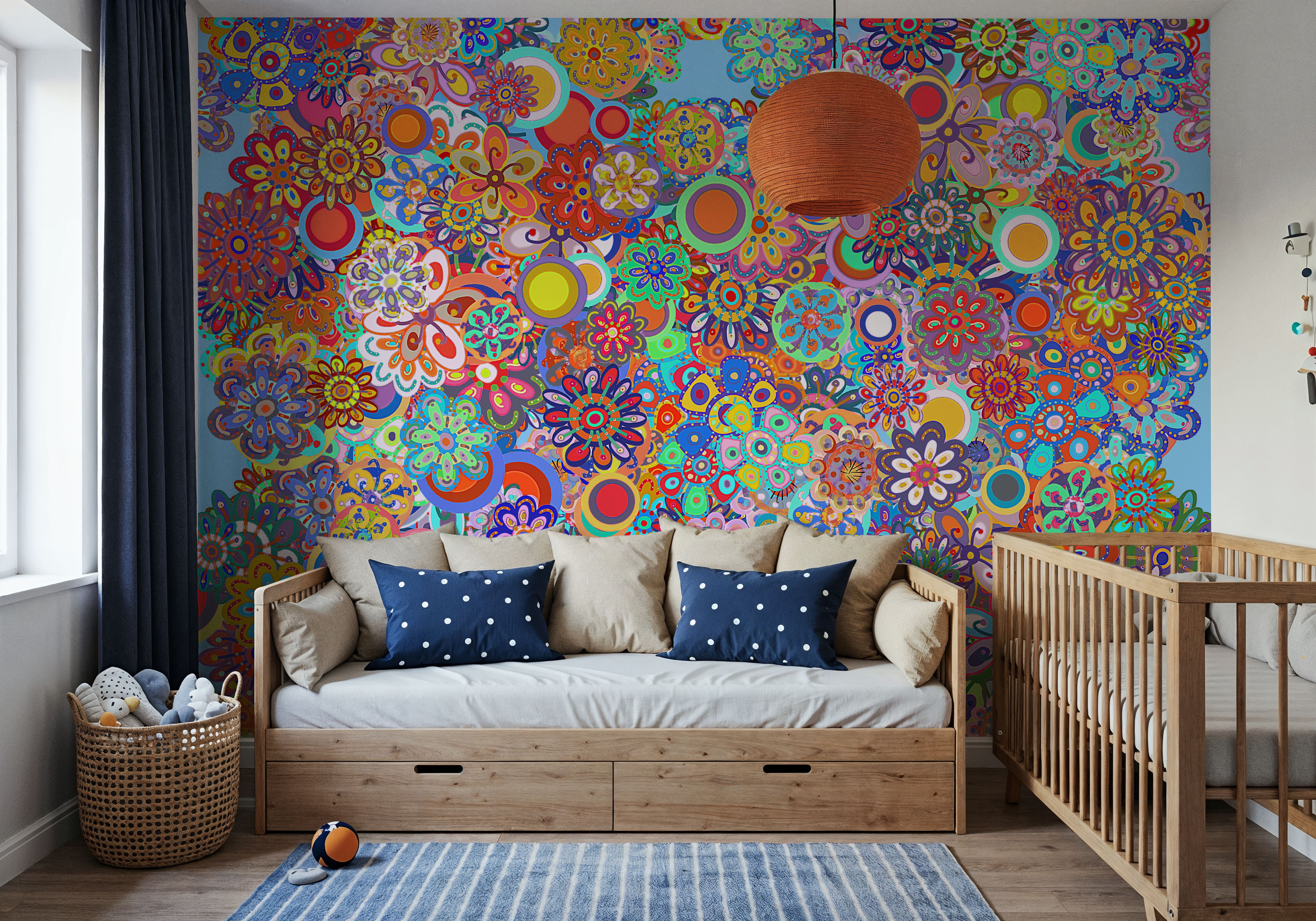 Millefiori Blue