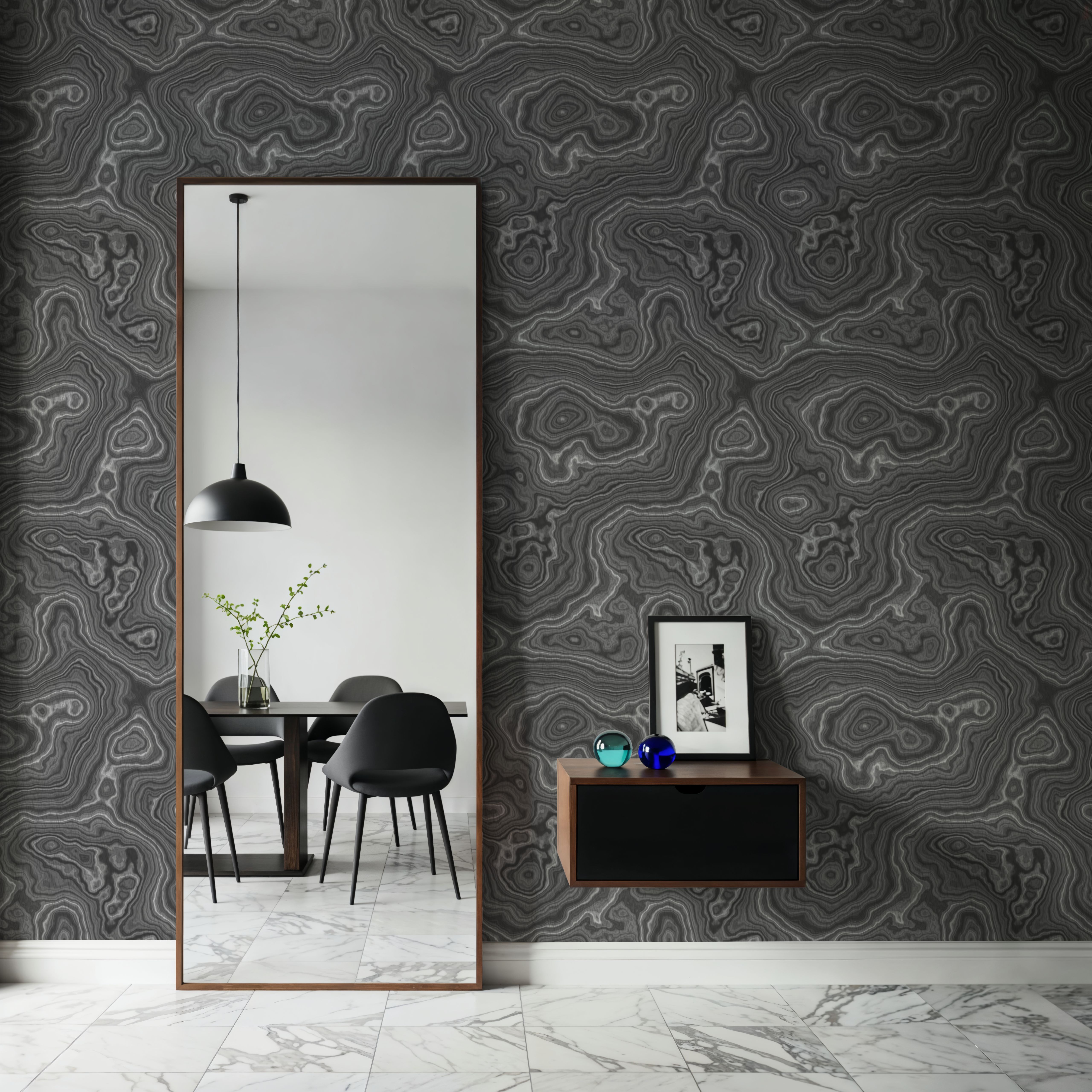 Root Wood, Gray, Wallpaper