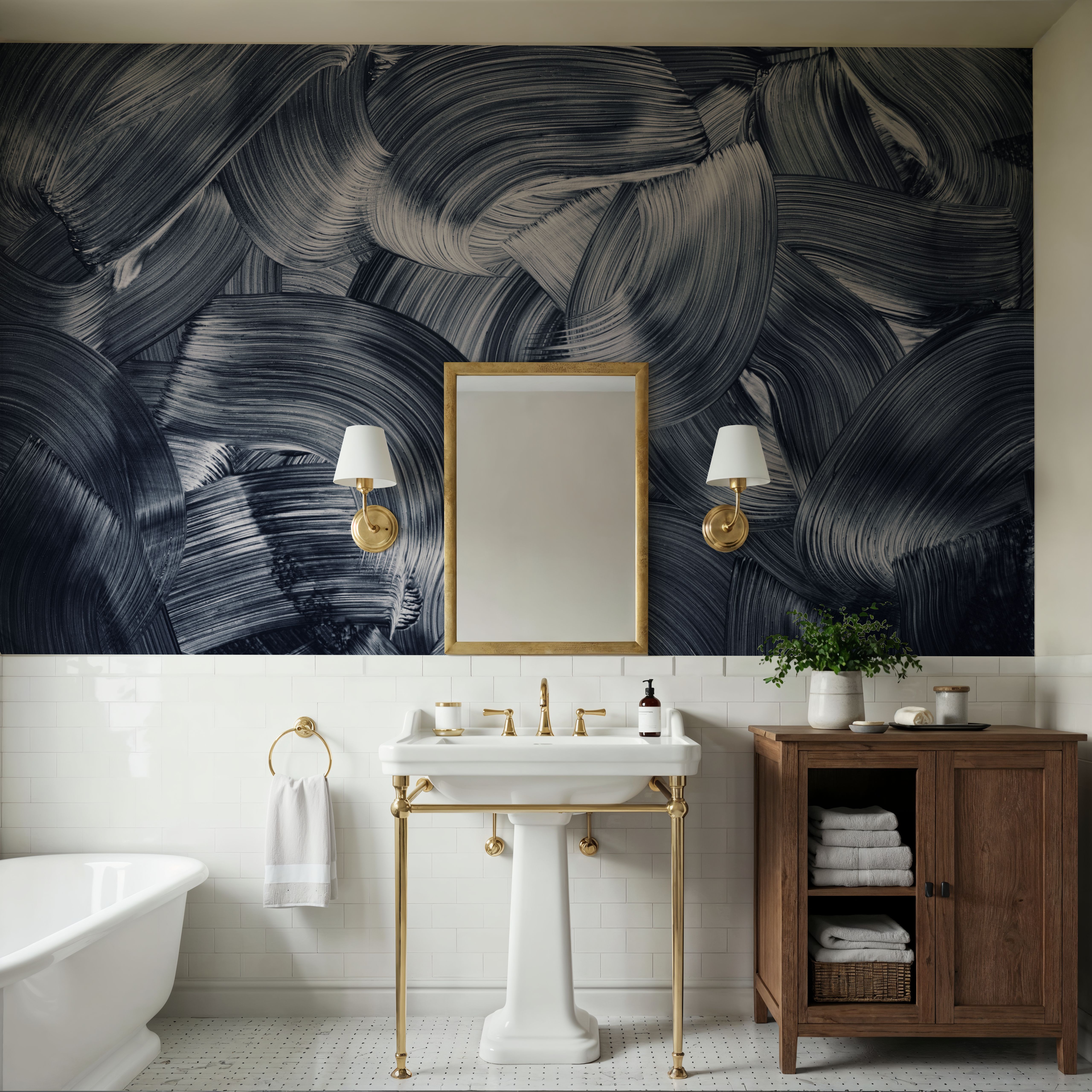 Oceania Brush Strokes