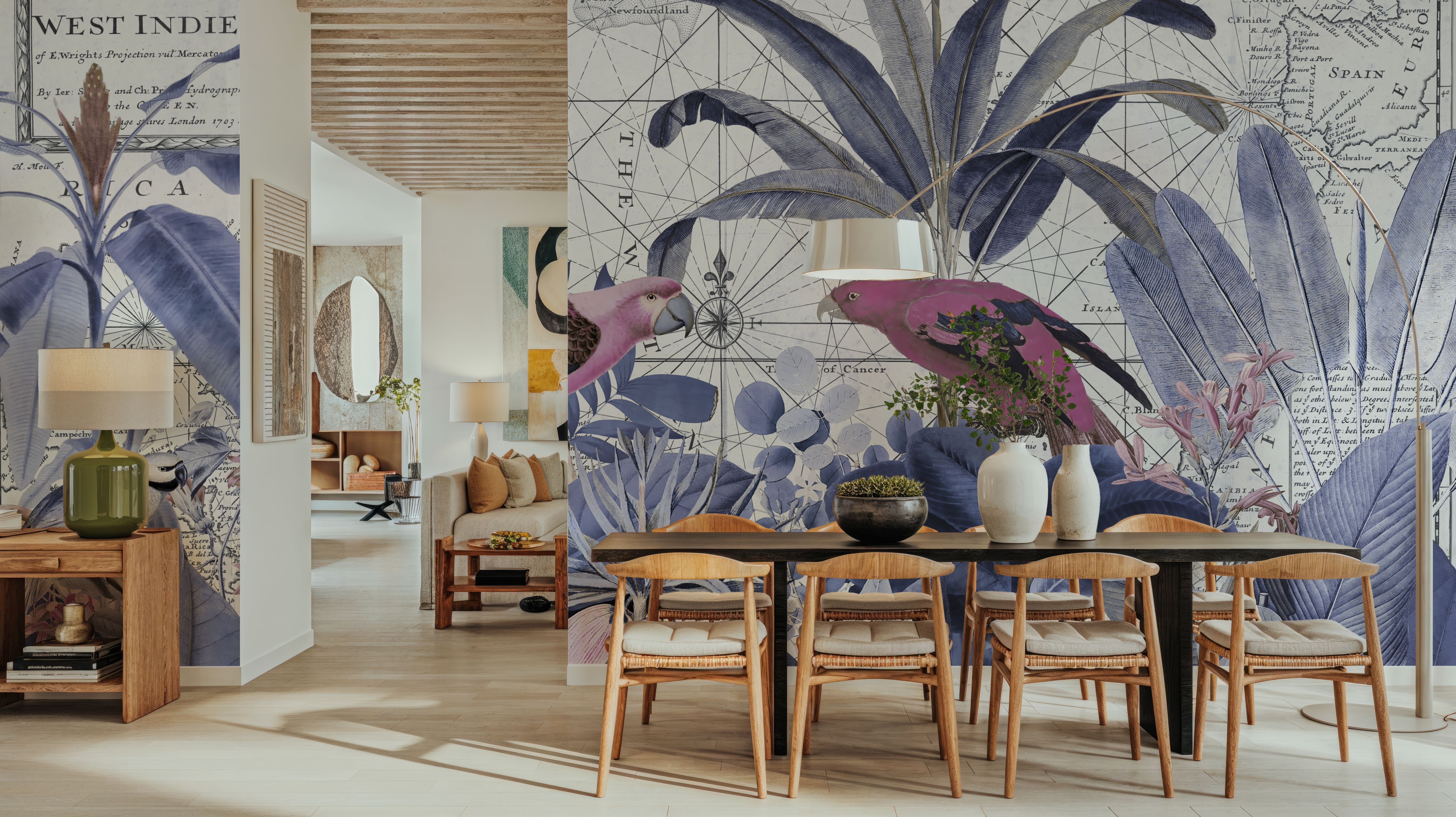 Exotic Wildlife VI-II, Carte da parati