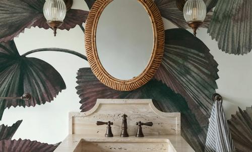 Ribbed Palm Fronds