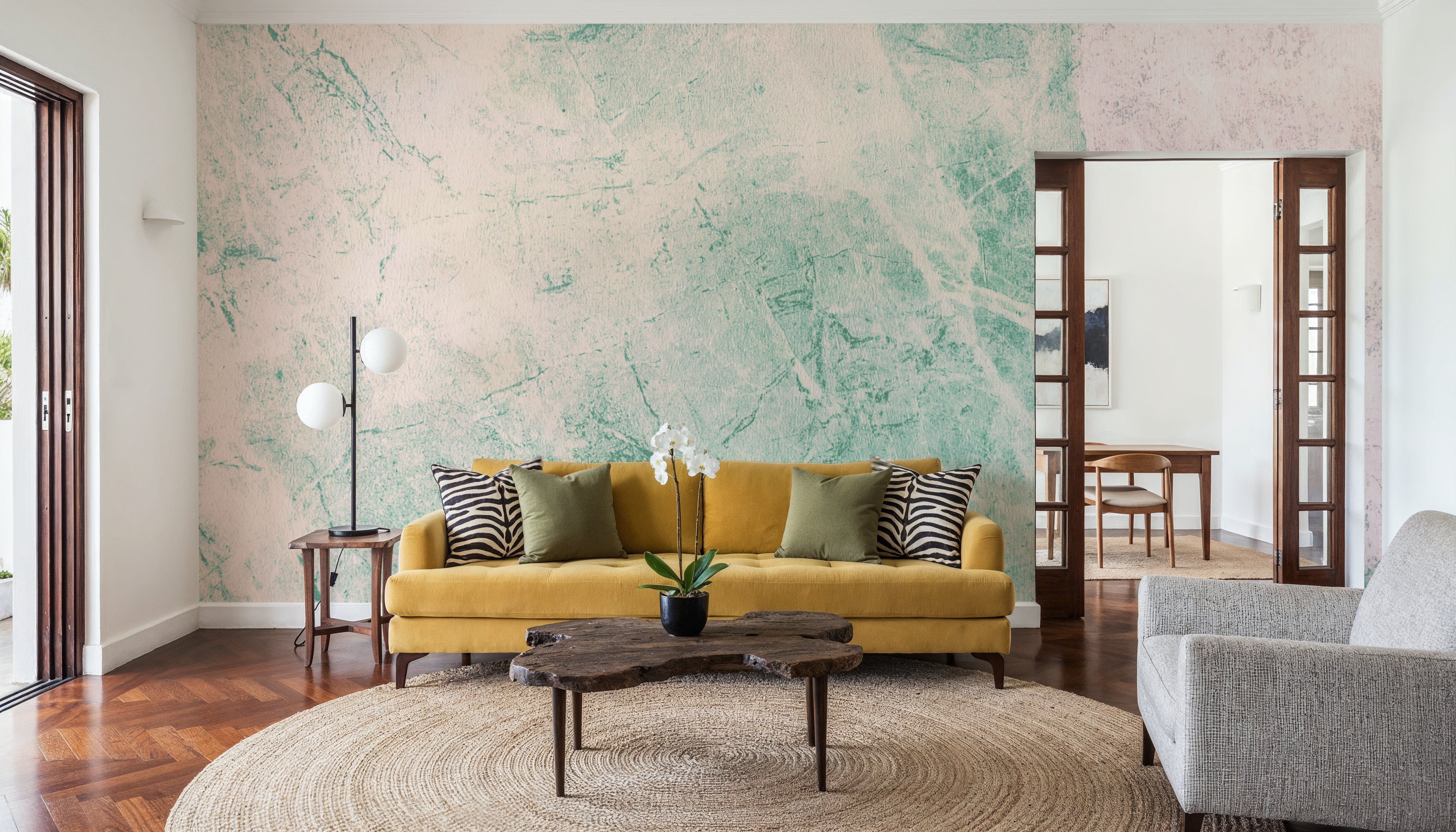 Washed Green Marble