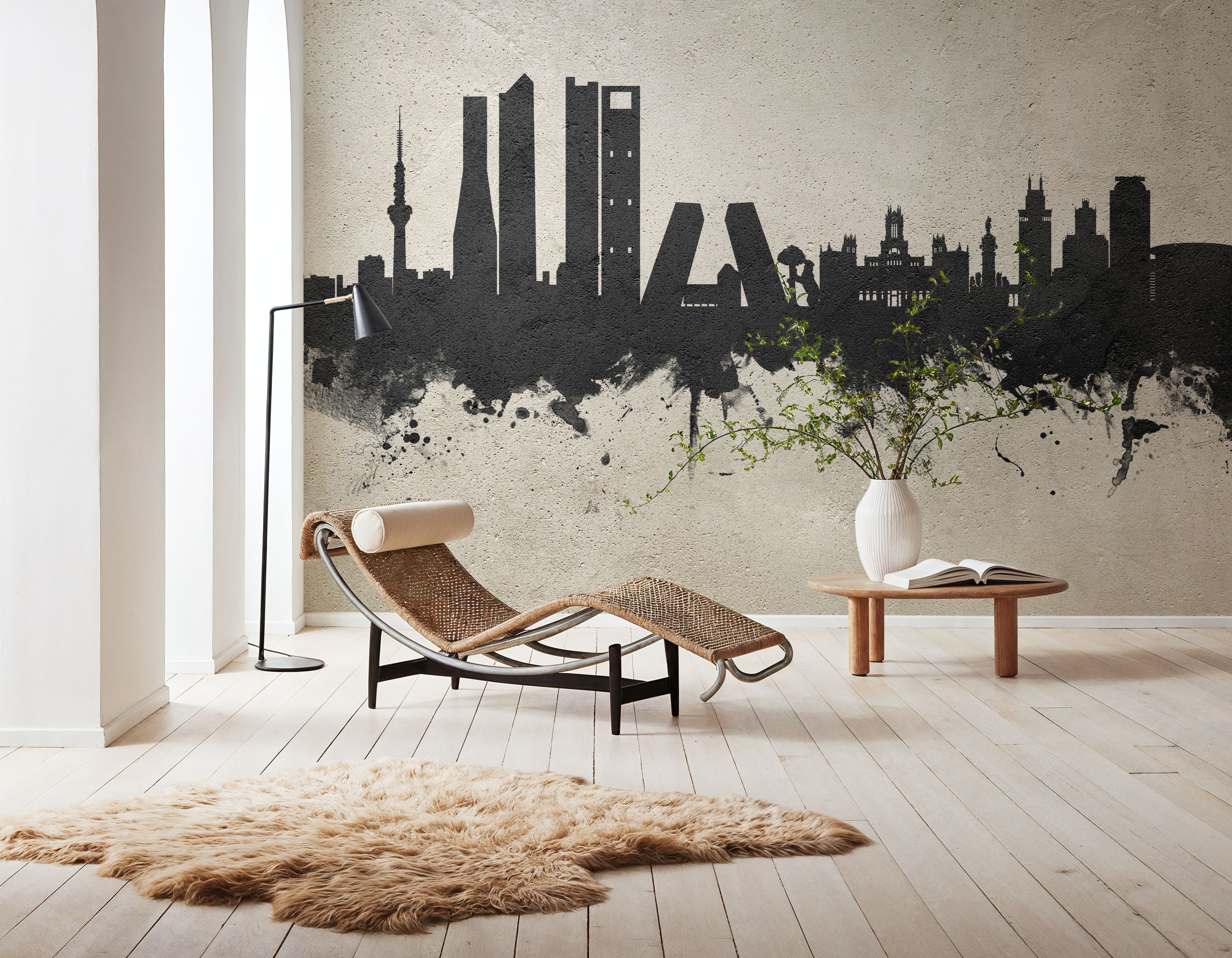 Madrid Skyline Concrete