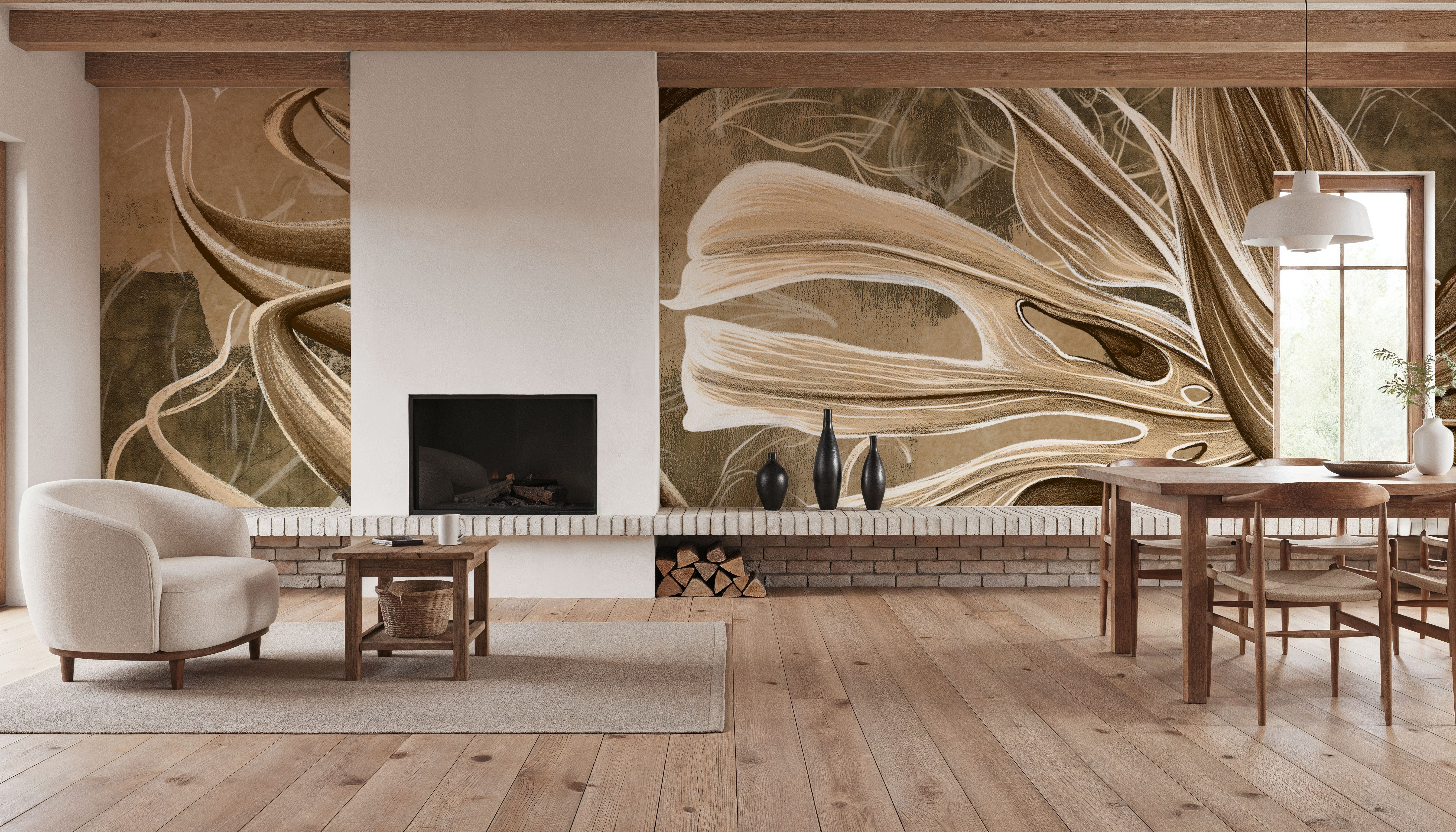 Underwater Collages, Papier peint