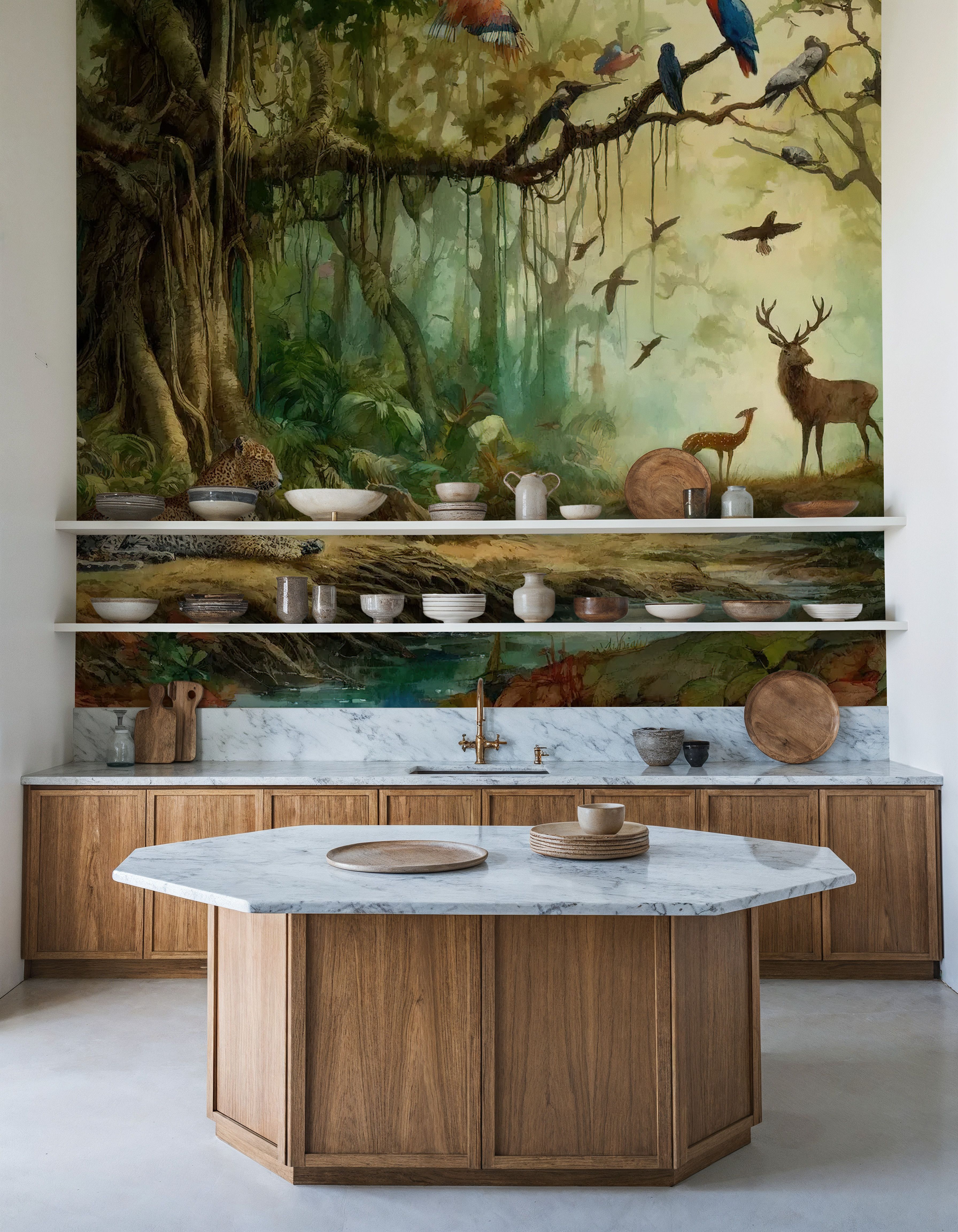Harmony Amongst Jungle Dwellers