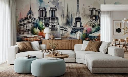Watercolor Paris