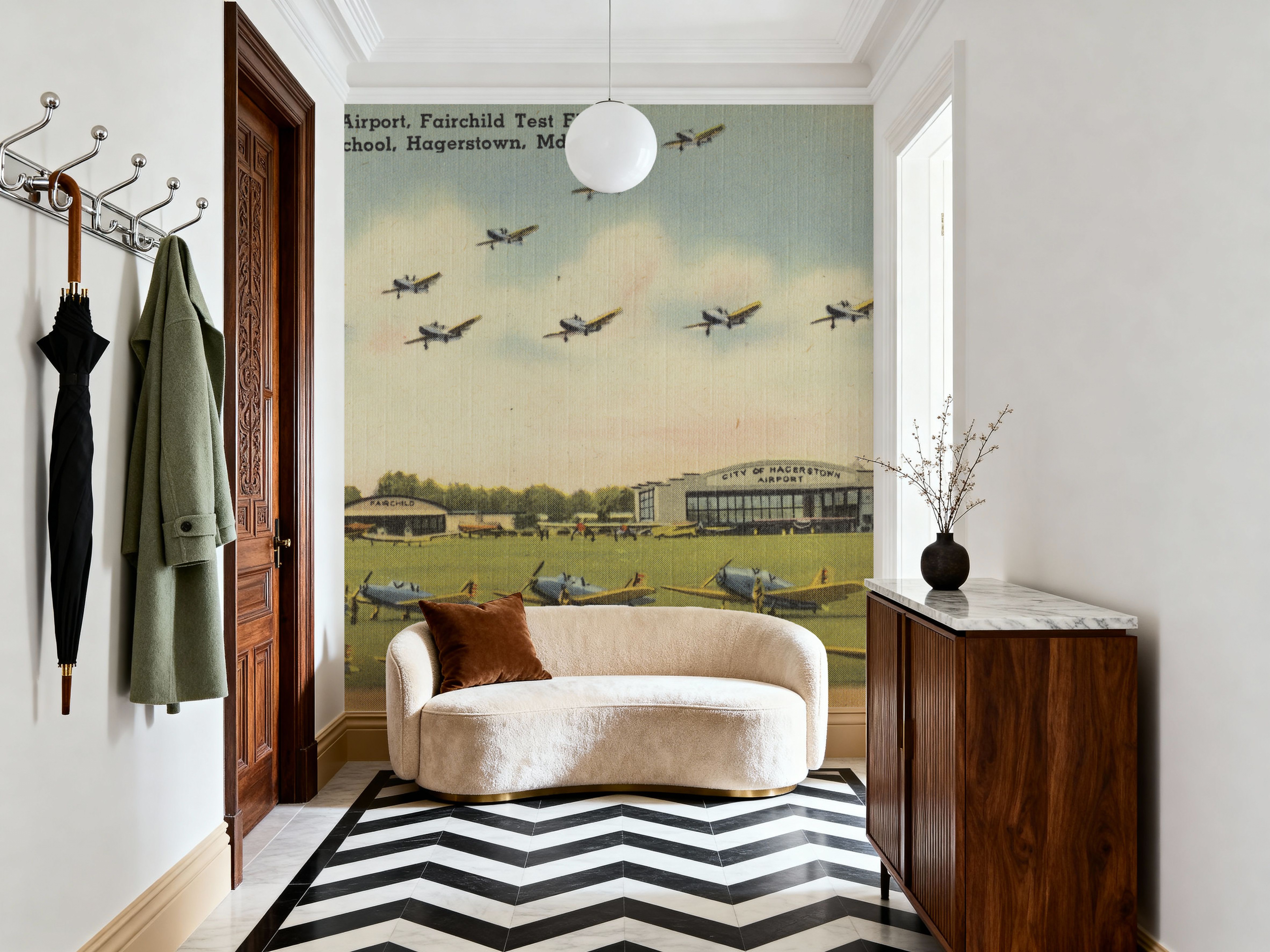 Greetings from Fairchild - Screenprint Postcard