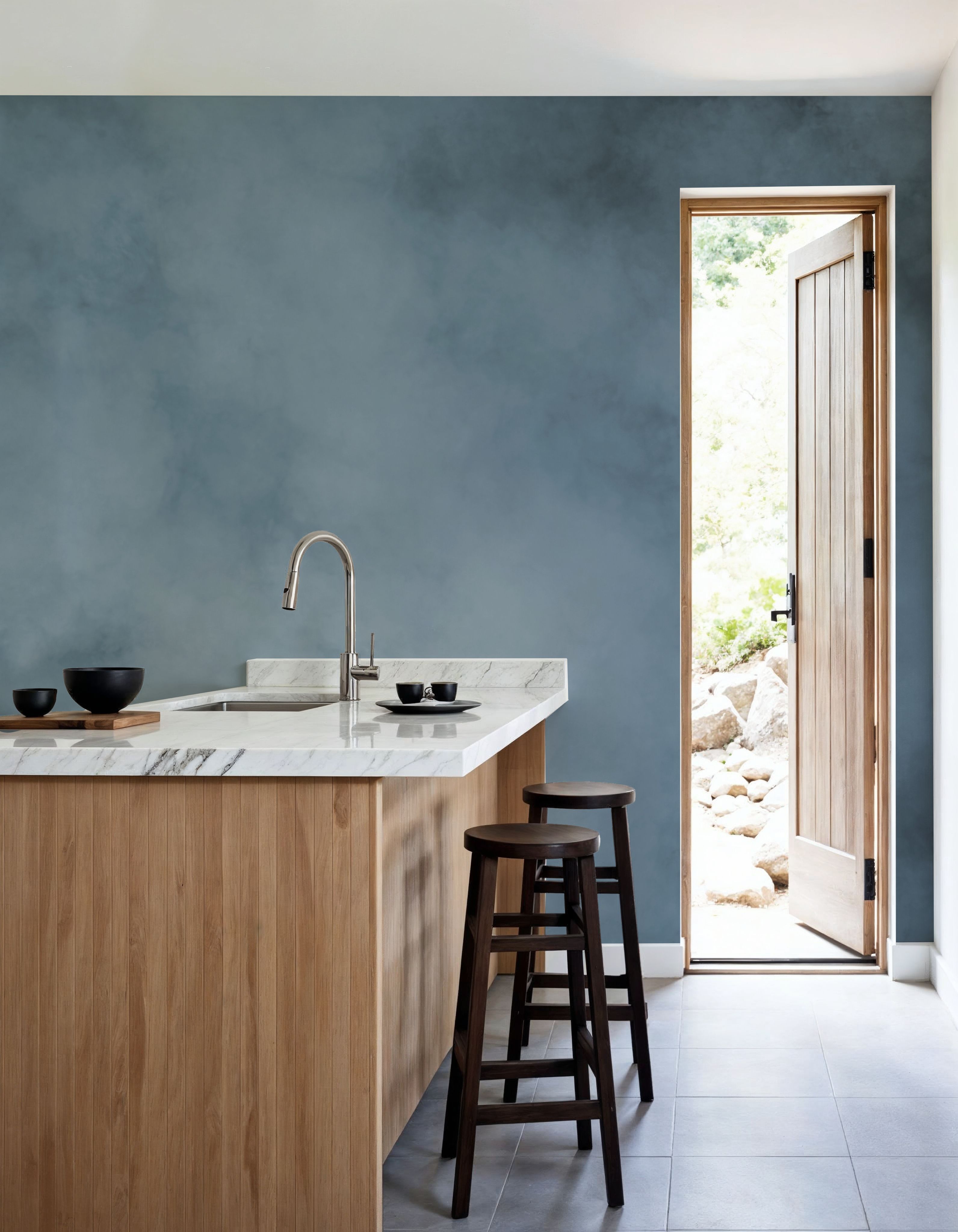 Soft Fog, Ocean Blue