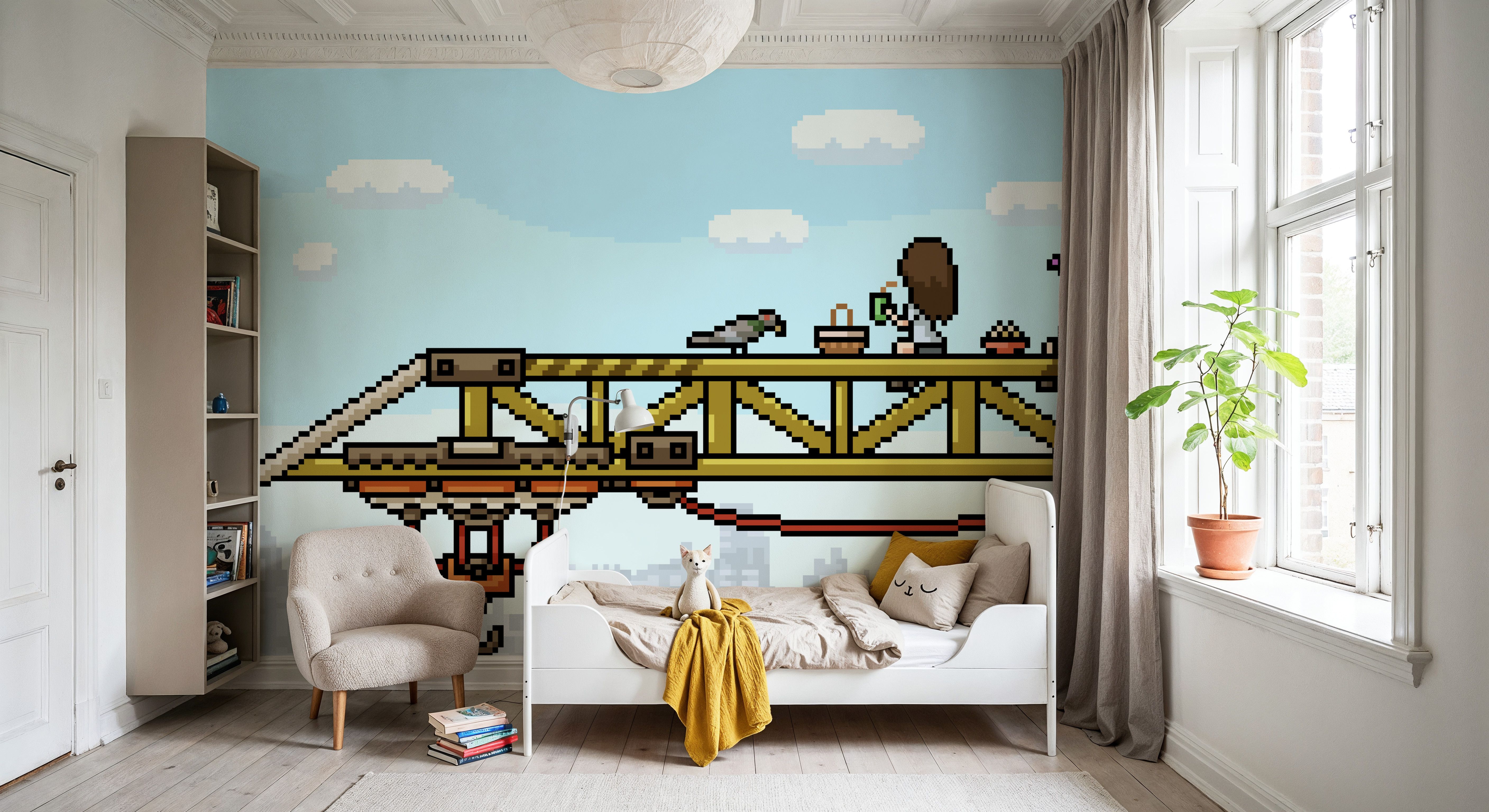 Pixel Crane