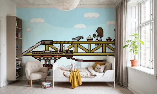 Pixel Crane