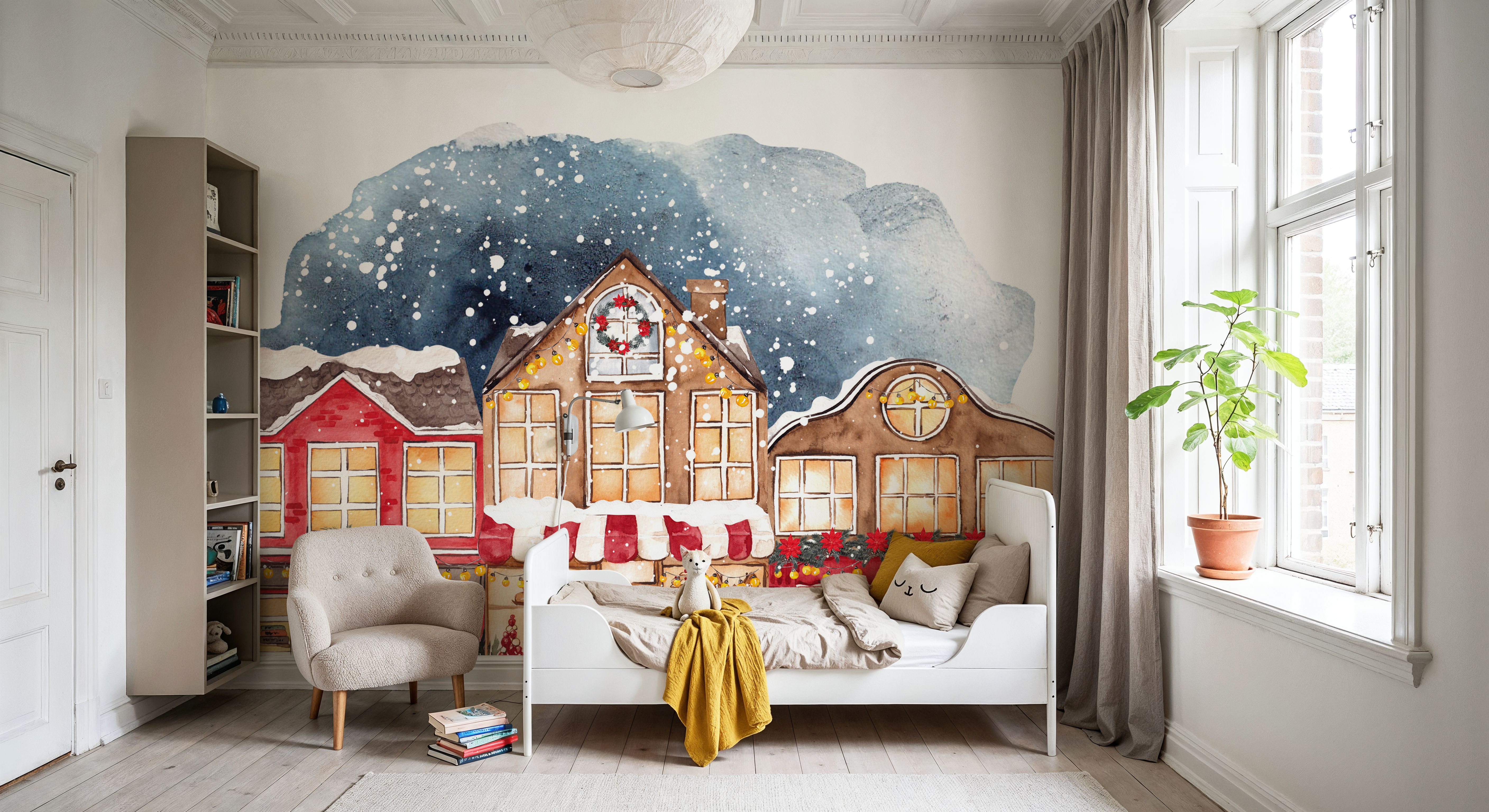 Christmas Down Town, Wallpaper