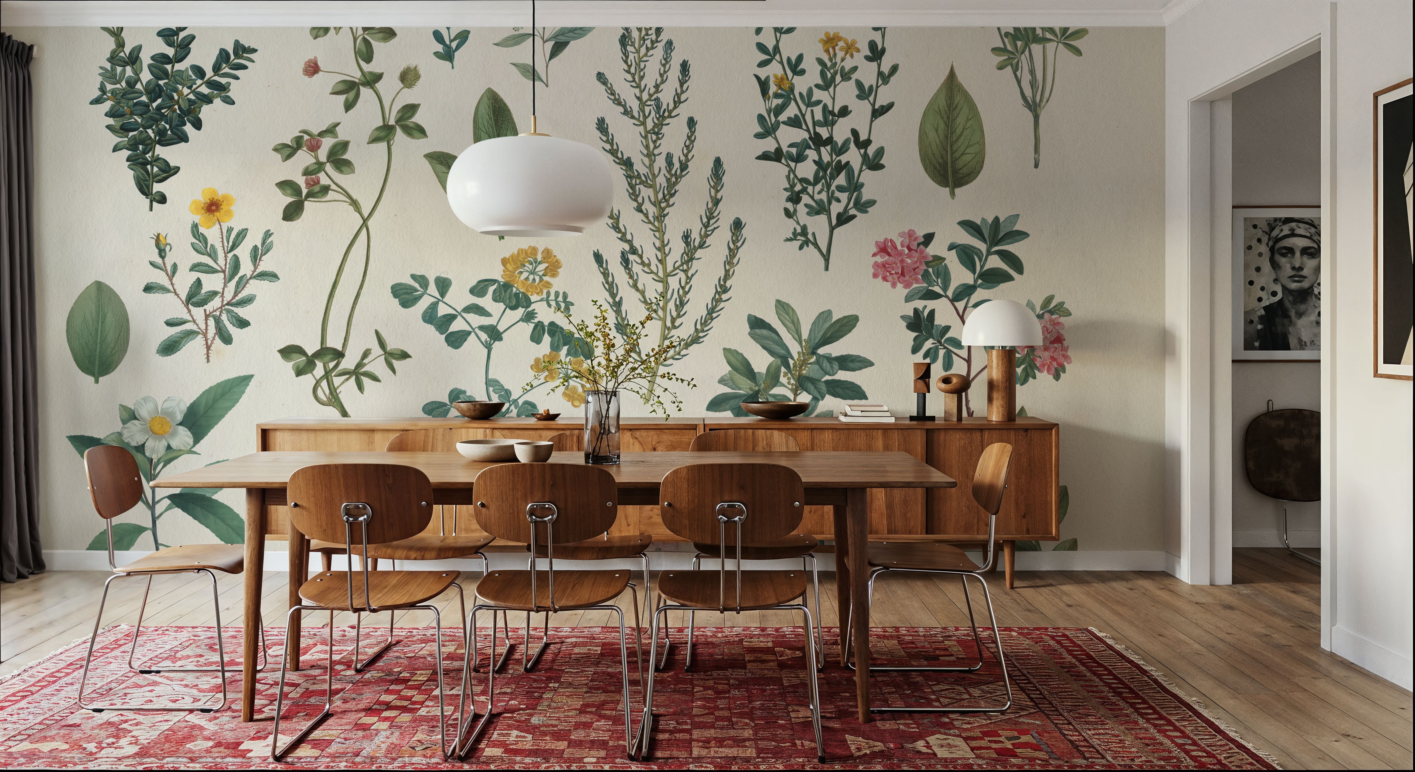 Victorian Garden III, Wallpaper