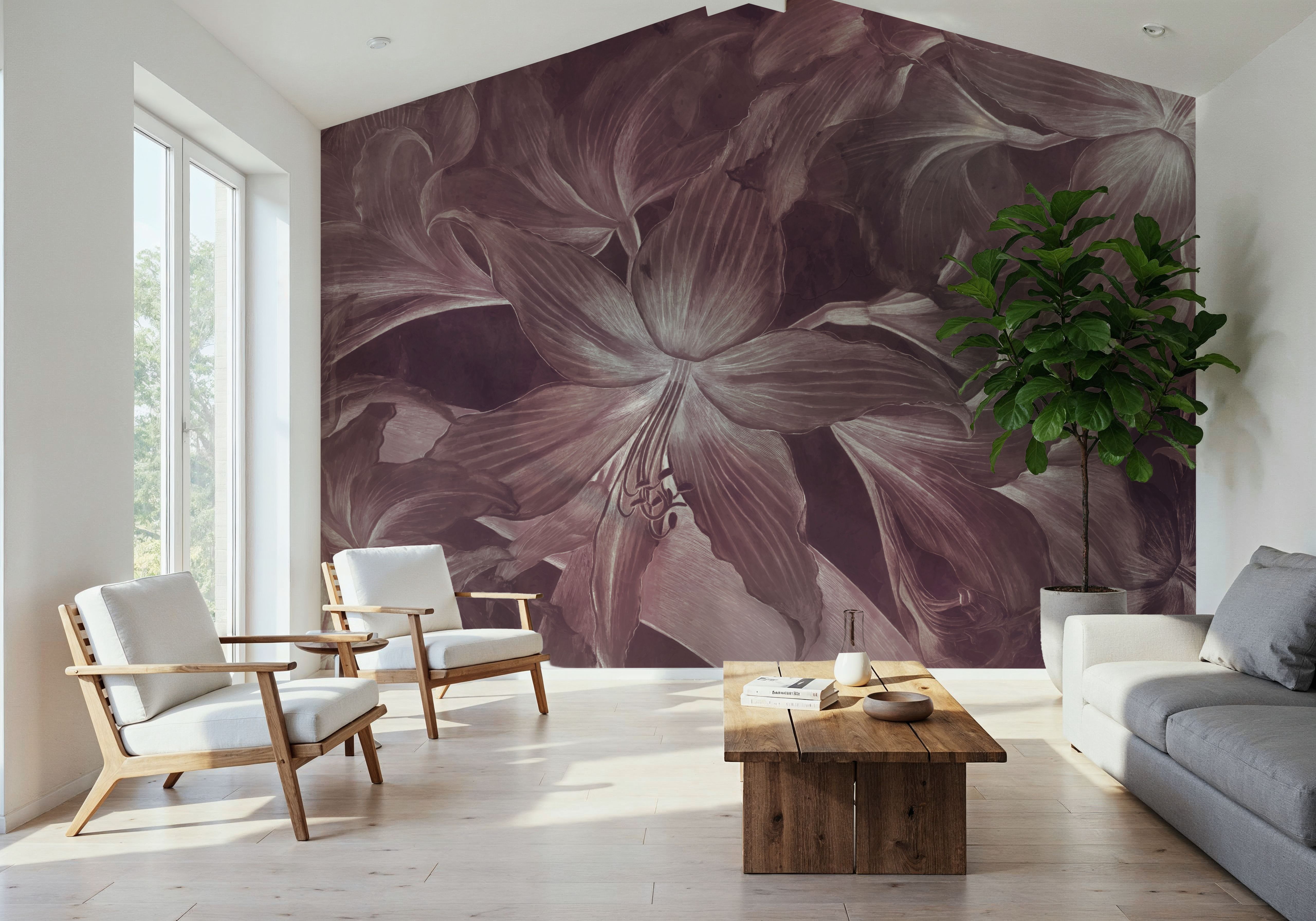  Amarantus dream Warm, Papier peint