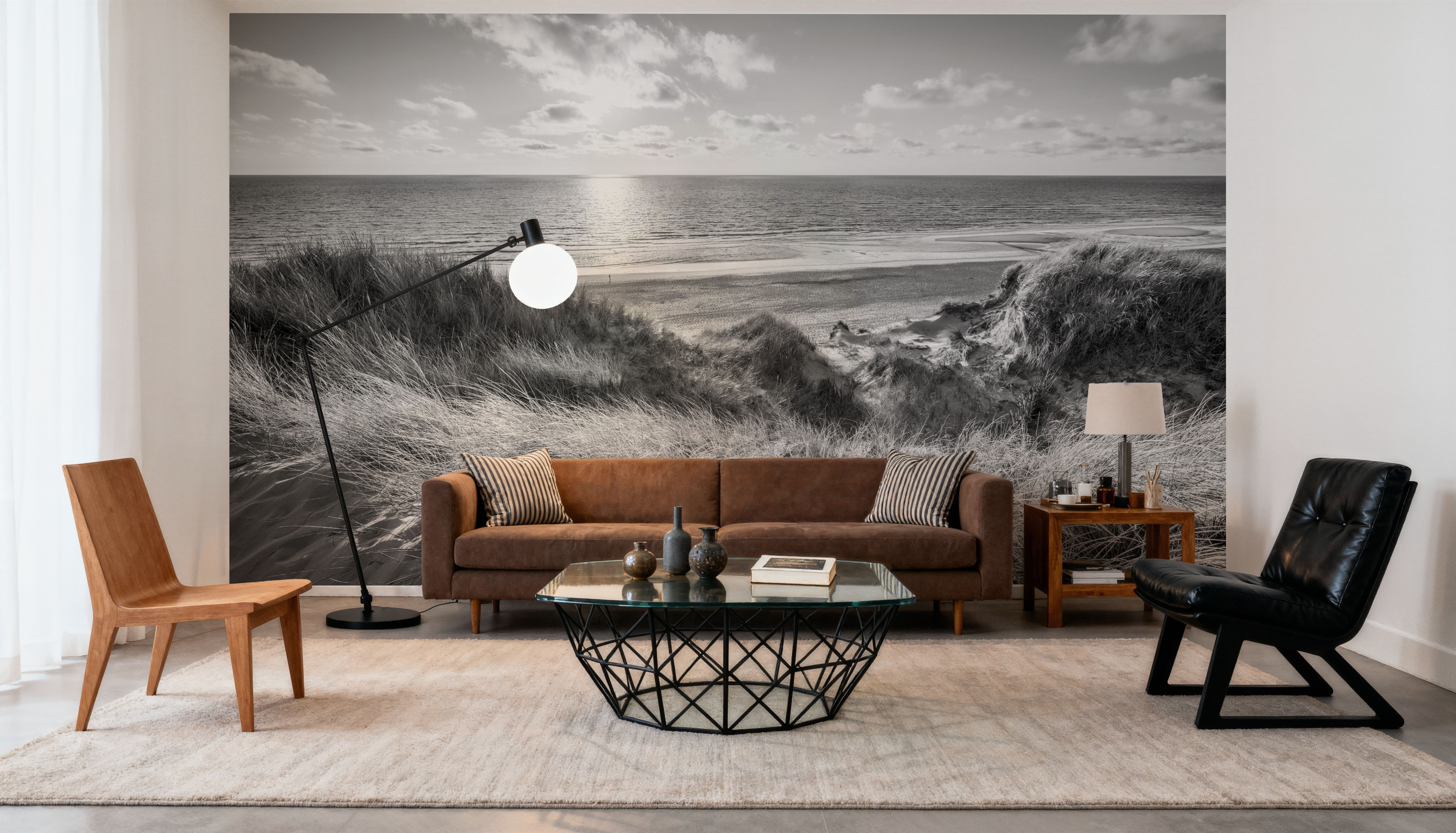 Dune Landscape, Black & White